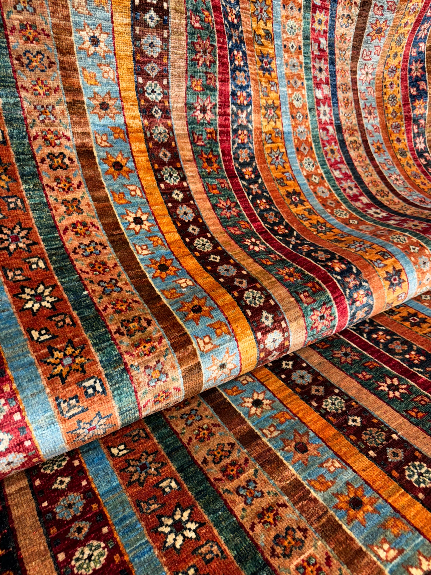 AFGHANISCHER ŞAL TEPPICH (Handgefertigt)