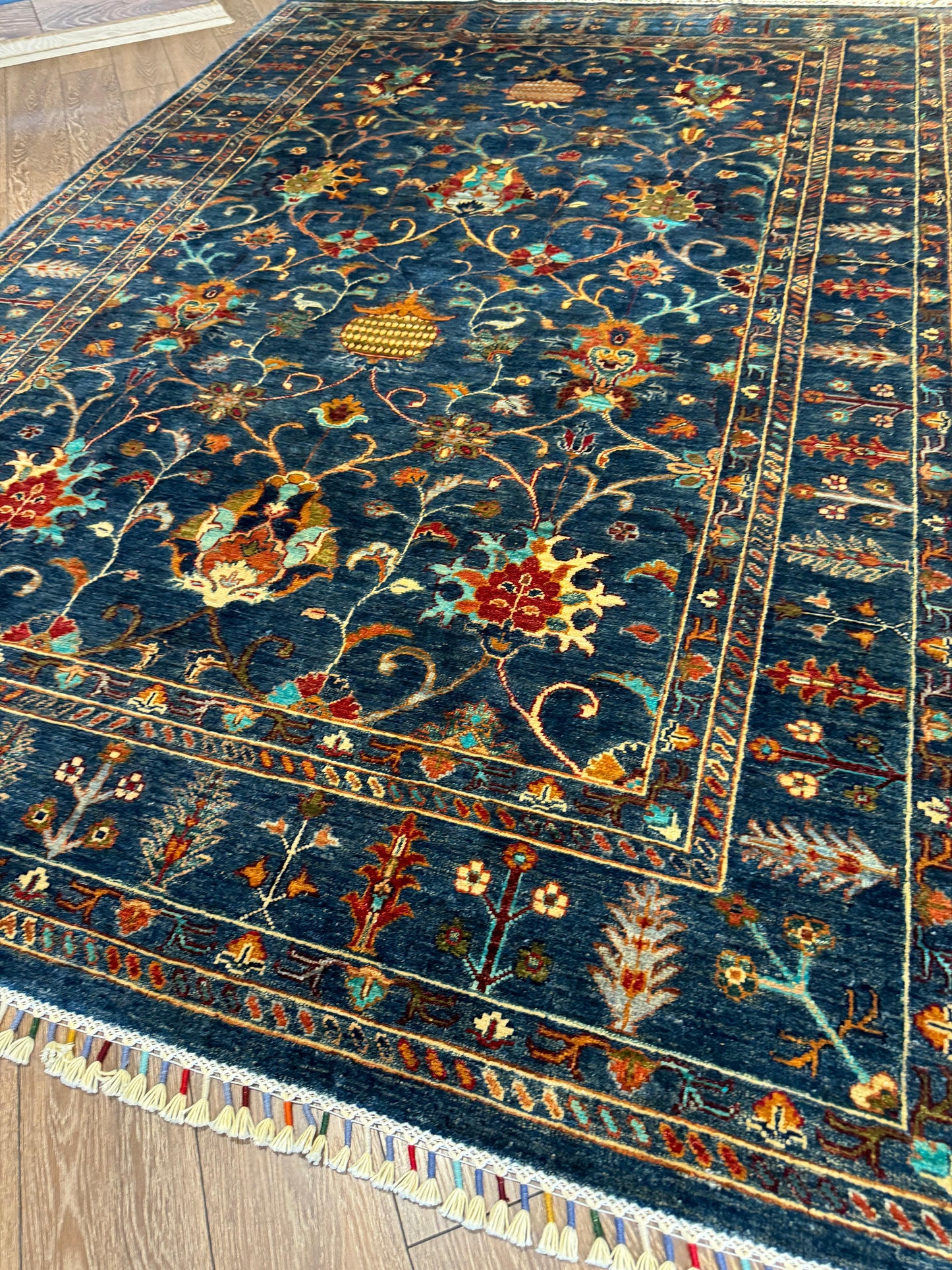 AFGHANISCHER SULTANİ TEPPICH BEKOZI (Handgefertigtes Einzelstück)