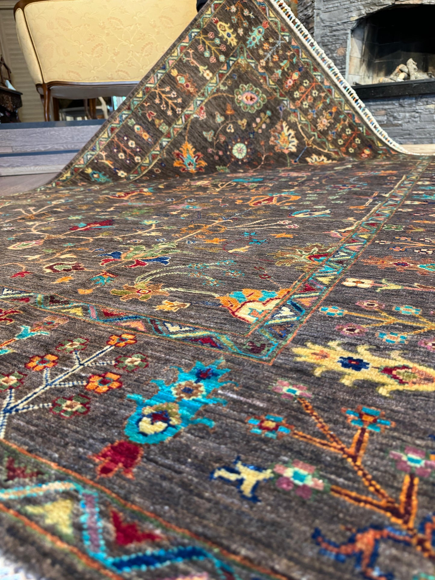 AFGHANISCHER SULTANİ TEPPICH KILLIKAVE (Handgefertigtes Einzelstück)