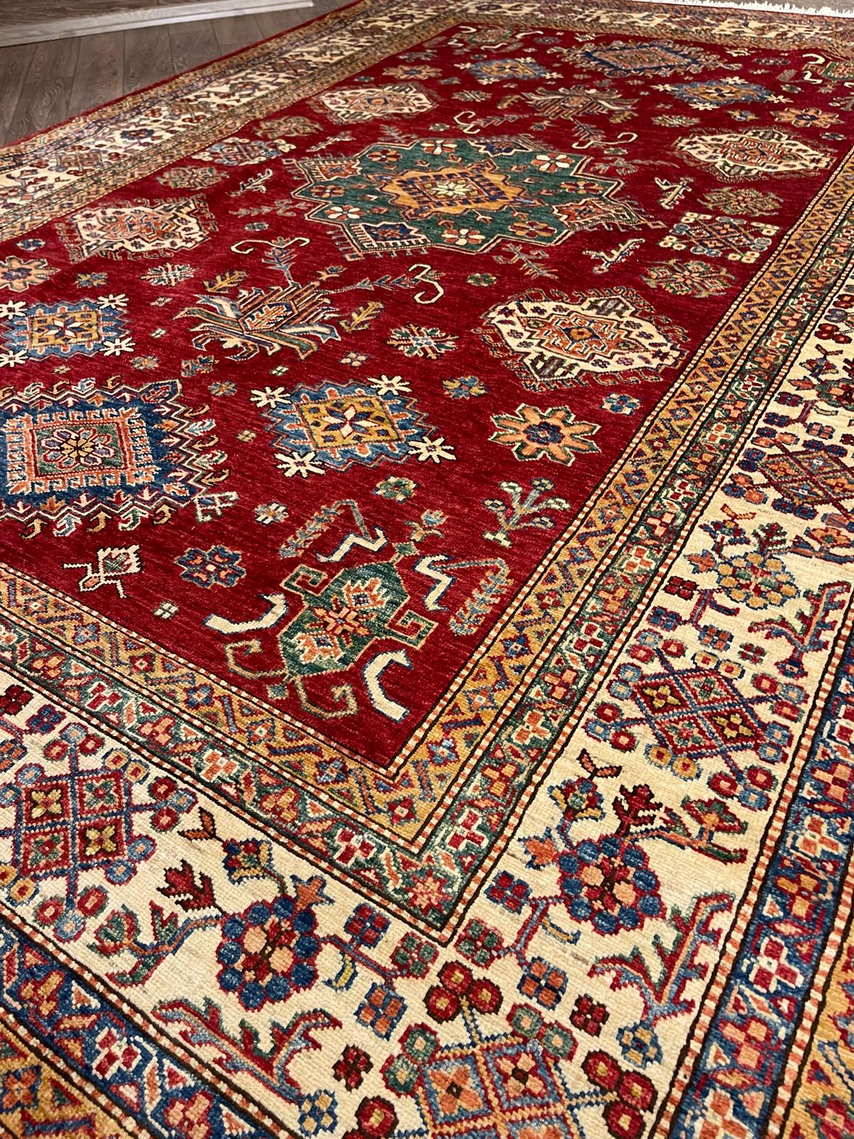 AFGHANISCHER ŞIRVANI TEPPICH (Handgefertigtes Einzelstück)