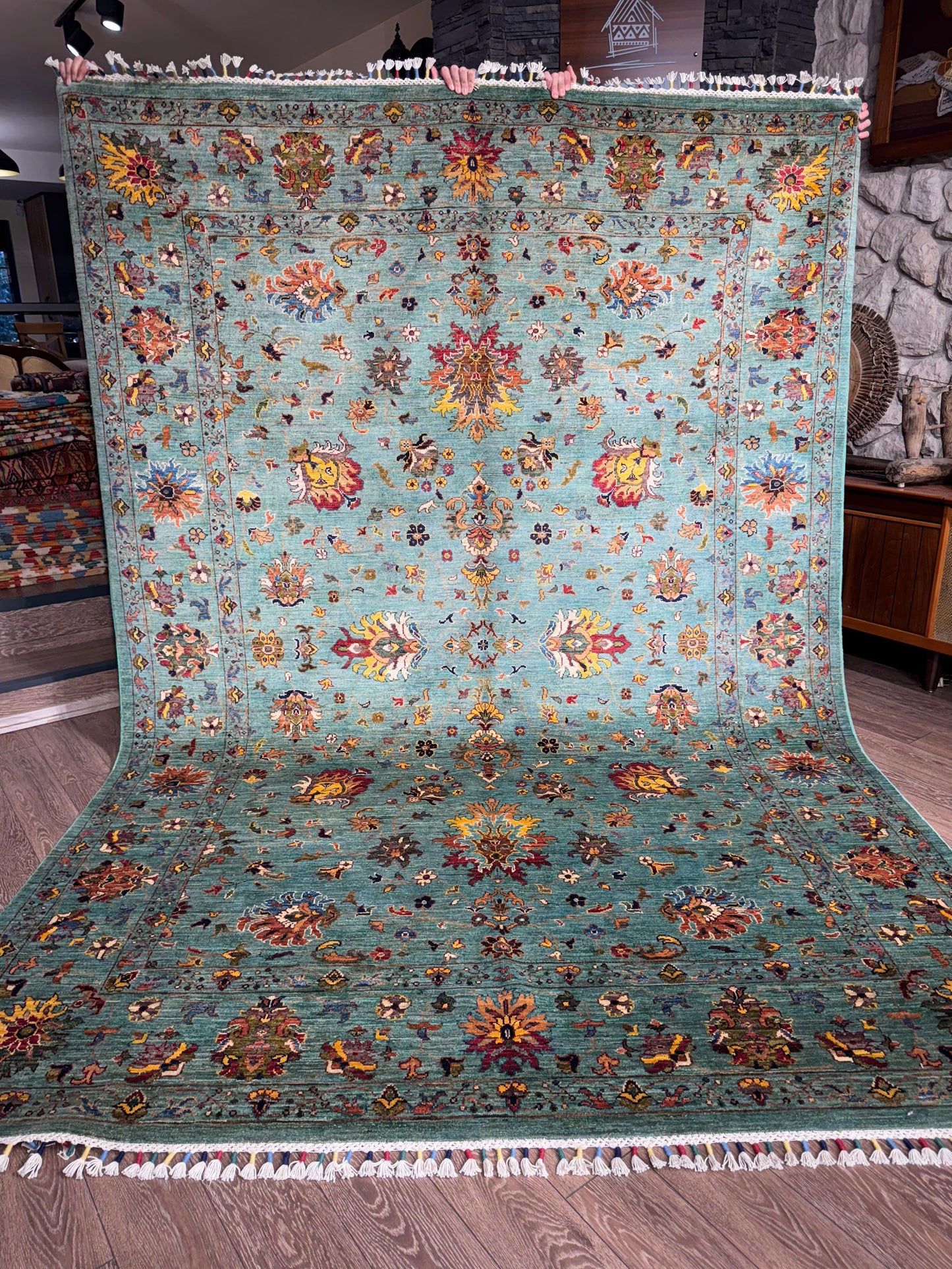 AFGHANISCHER VEHZI Teppich (Handgefertigtes Einzelstück)