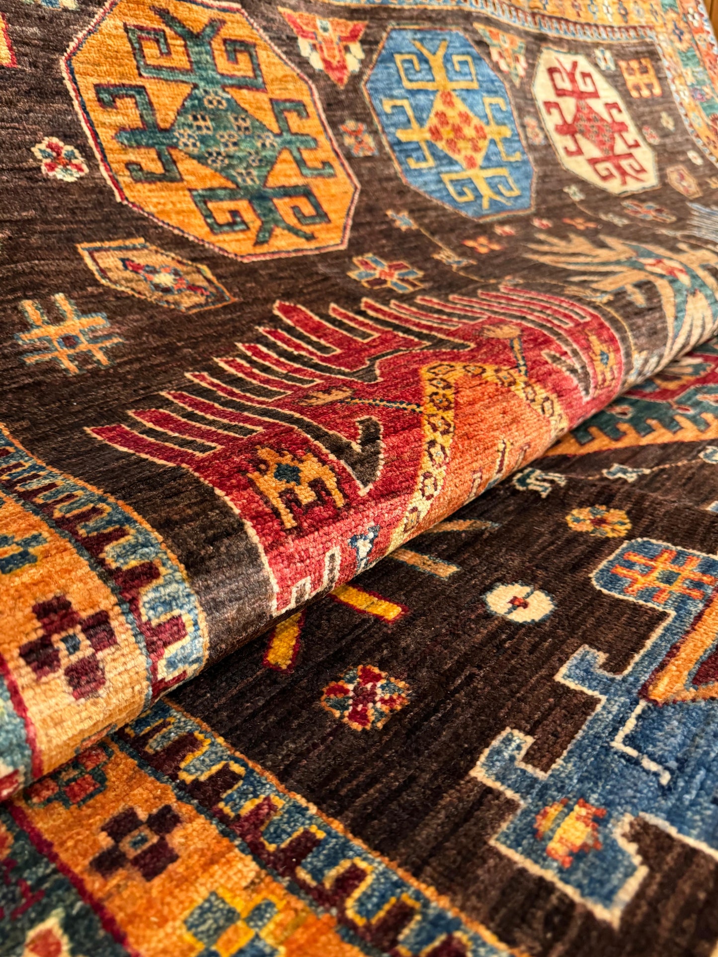 AFGHANISCHER MALKOC Teppich (Handgefertigtes Einzelstück)