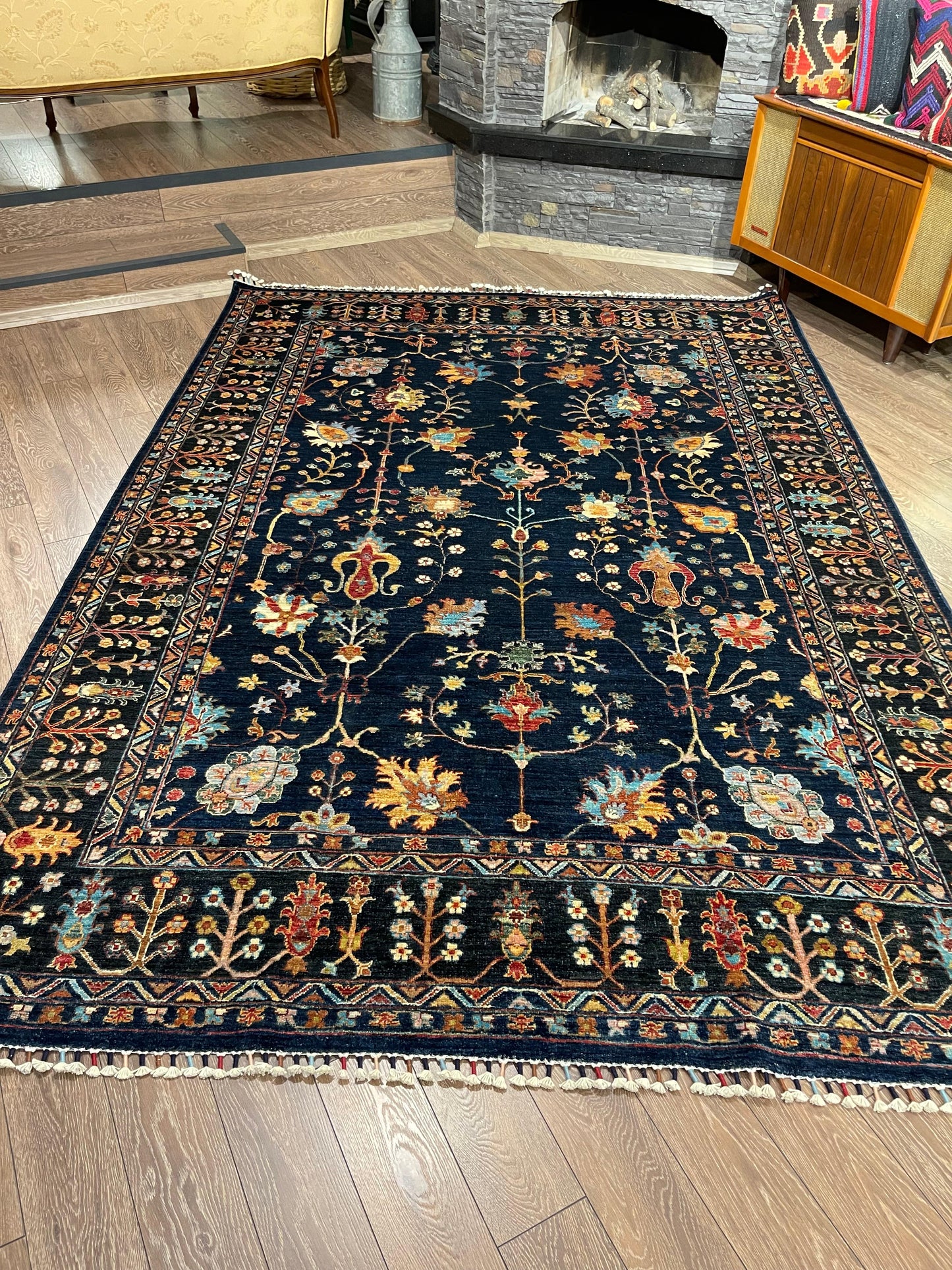 AFGHANISCHER SULTANİ Teppich (Handgefertigtes Einzelstück)