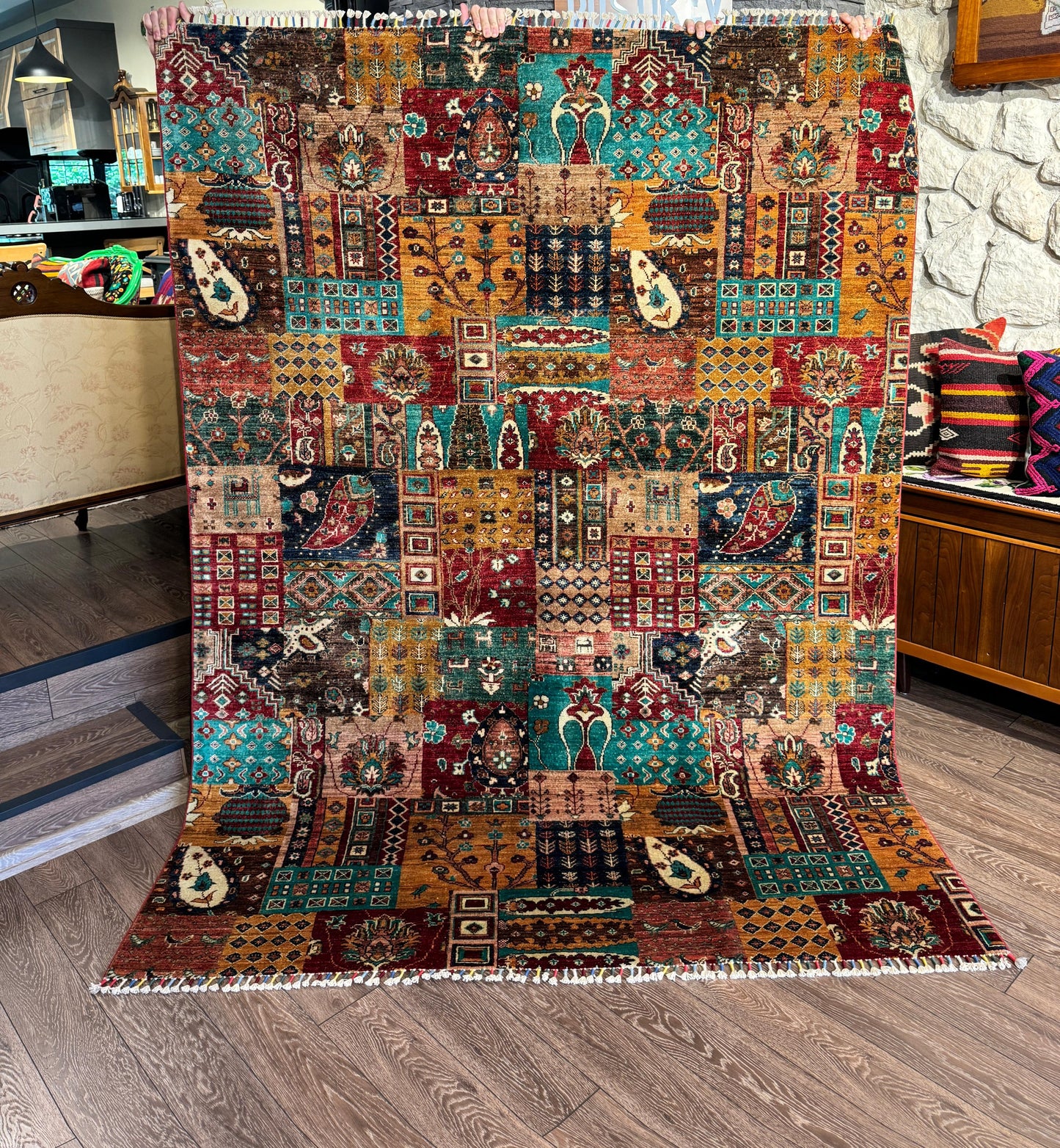 AFGHANISCHER KARRAT TEPPICH (einzigartige Handwerkskunst)