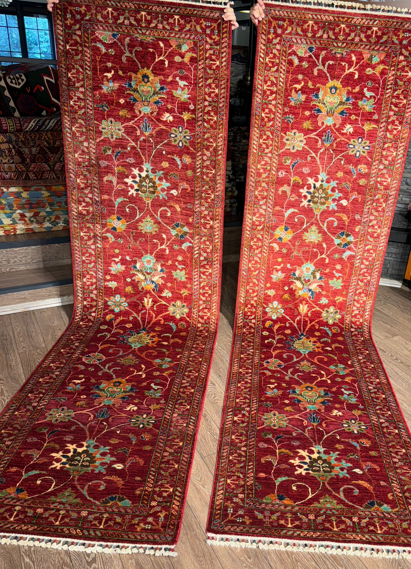 AFGHANISCHER SULTANI TEPPICHLÄUFER (Handgefertigt)