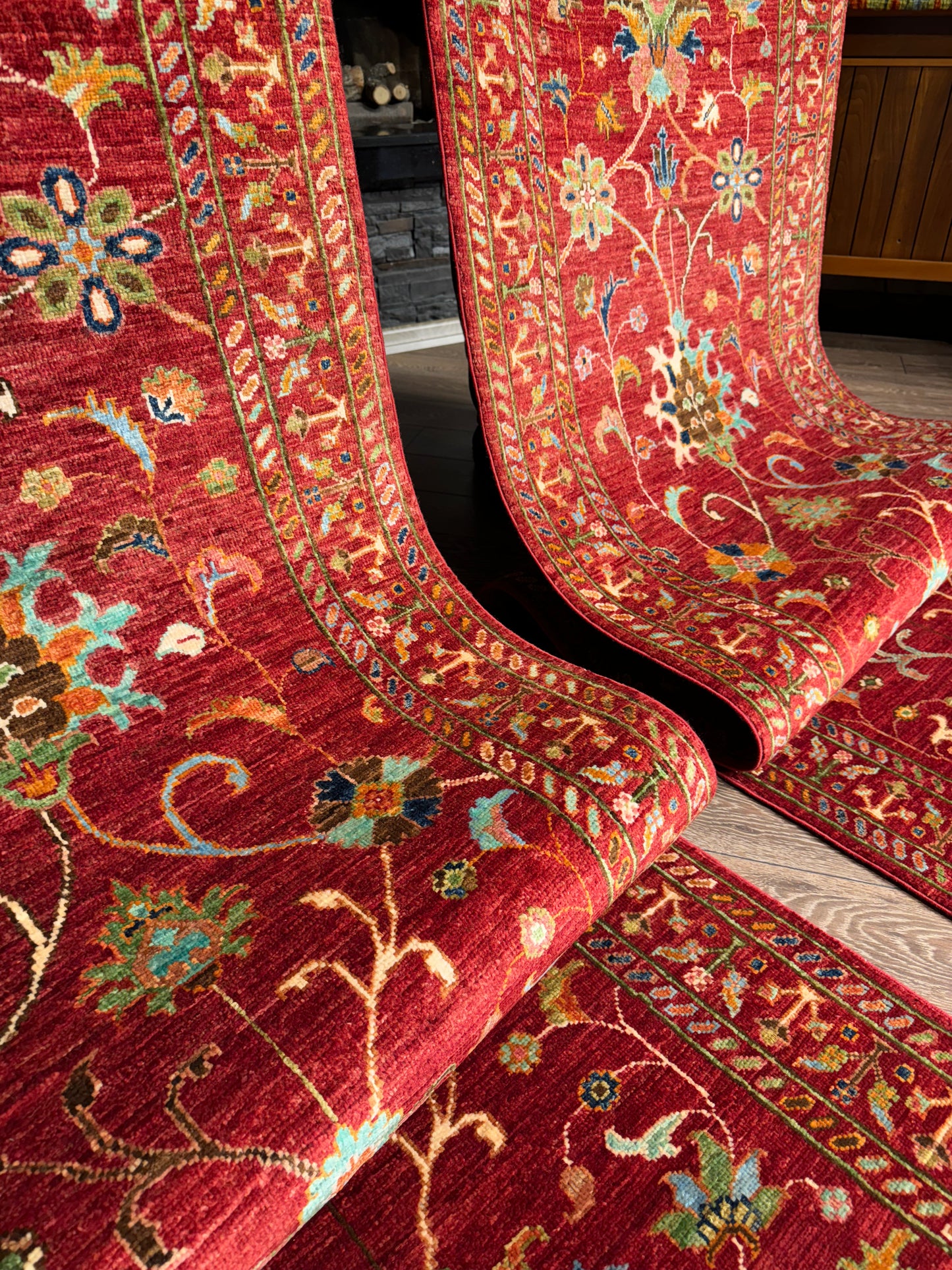 AFGHANISCHER SULTANI TEPPICHLÄUFER (Handgefertigt)