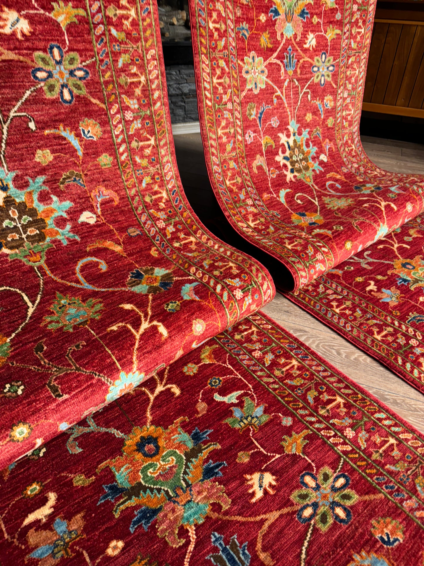 AFGHANISCHER SULTANI TEPPICHLÄUFER (Handgefertigt)