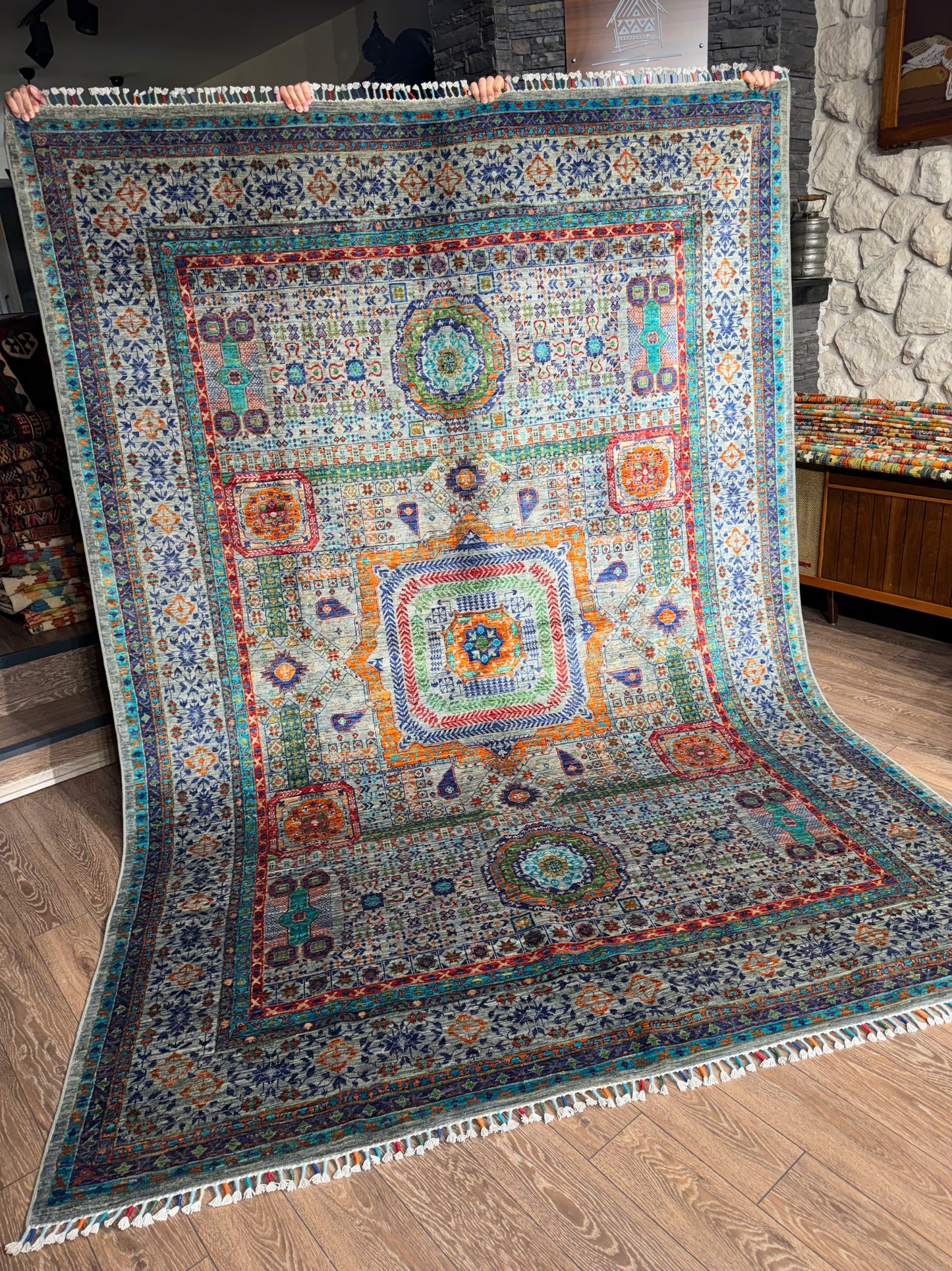 AFGHANISCHER FARDUK TEPPICH (Handgefertigtes Einzelstück)