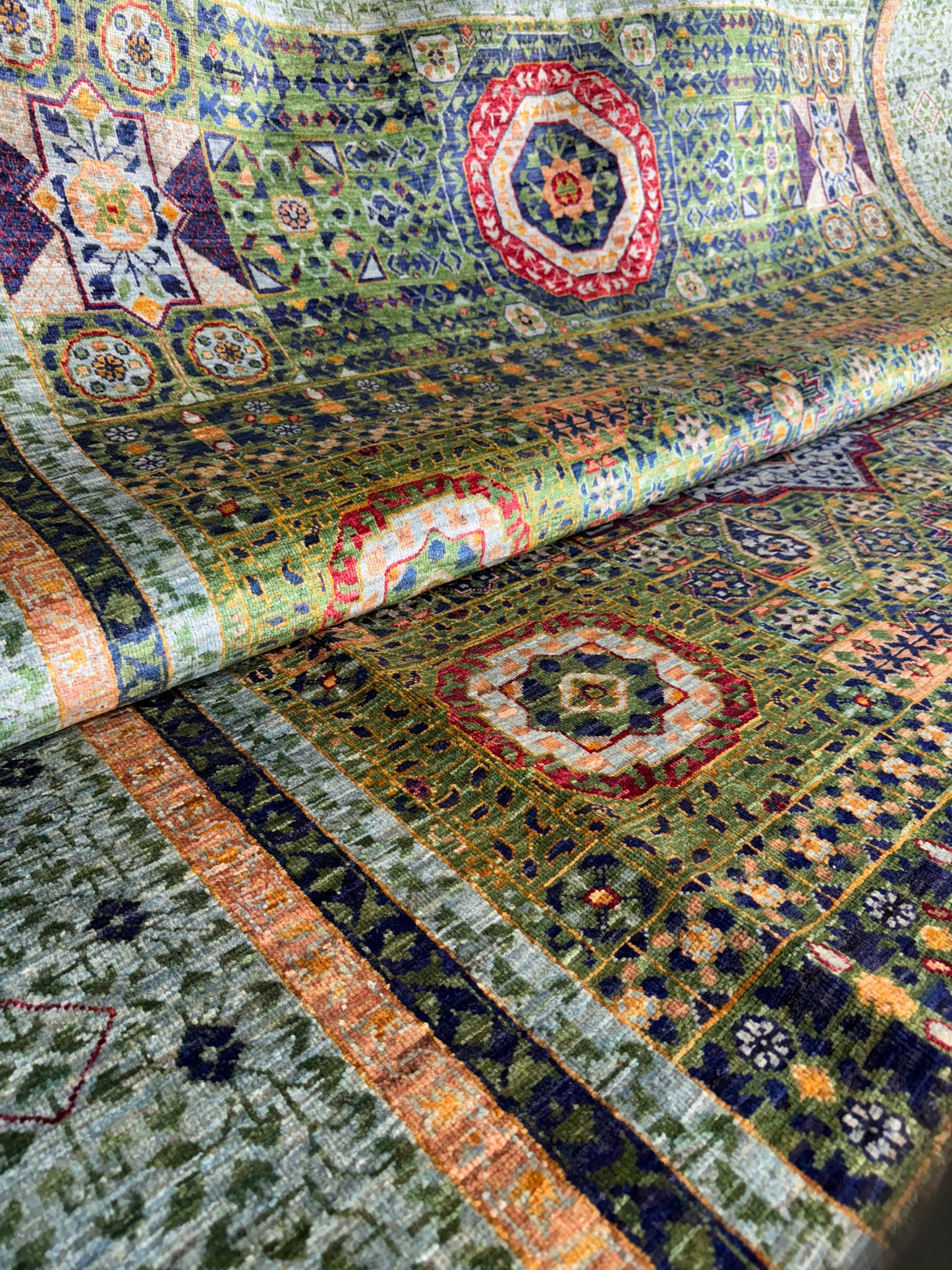 AFGHANISCHER HARIKI TEPPICH (Handgefertigtes Einzelstück)