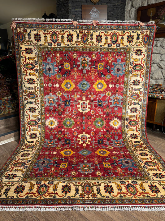 AFGHANISCHER MEMLÜK TEPPICH  (Handgefertigtes Einzelstück)