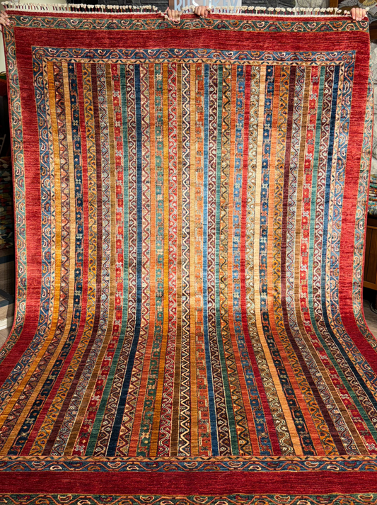 AFGHANISCHER ŞAL TEPPICH (Handgefertigt)