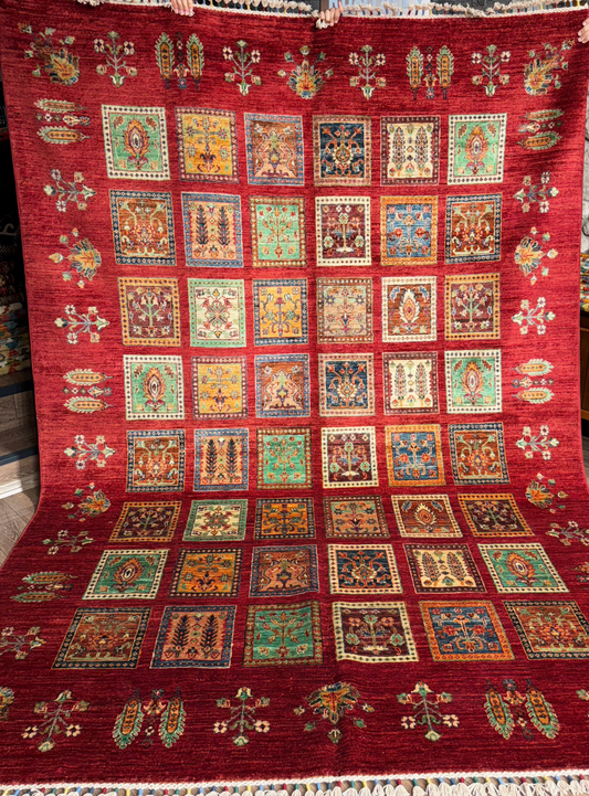 AFGHANISCHER MEHTAR TEPPICH (Handgefertigtes Einzelstück)