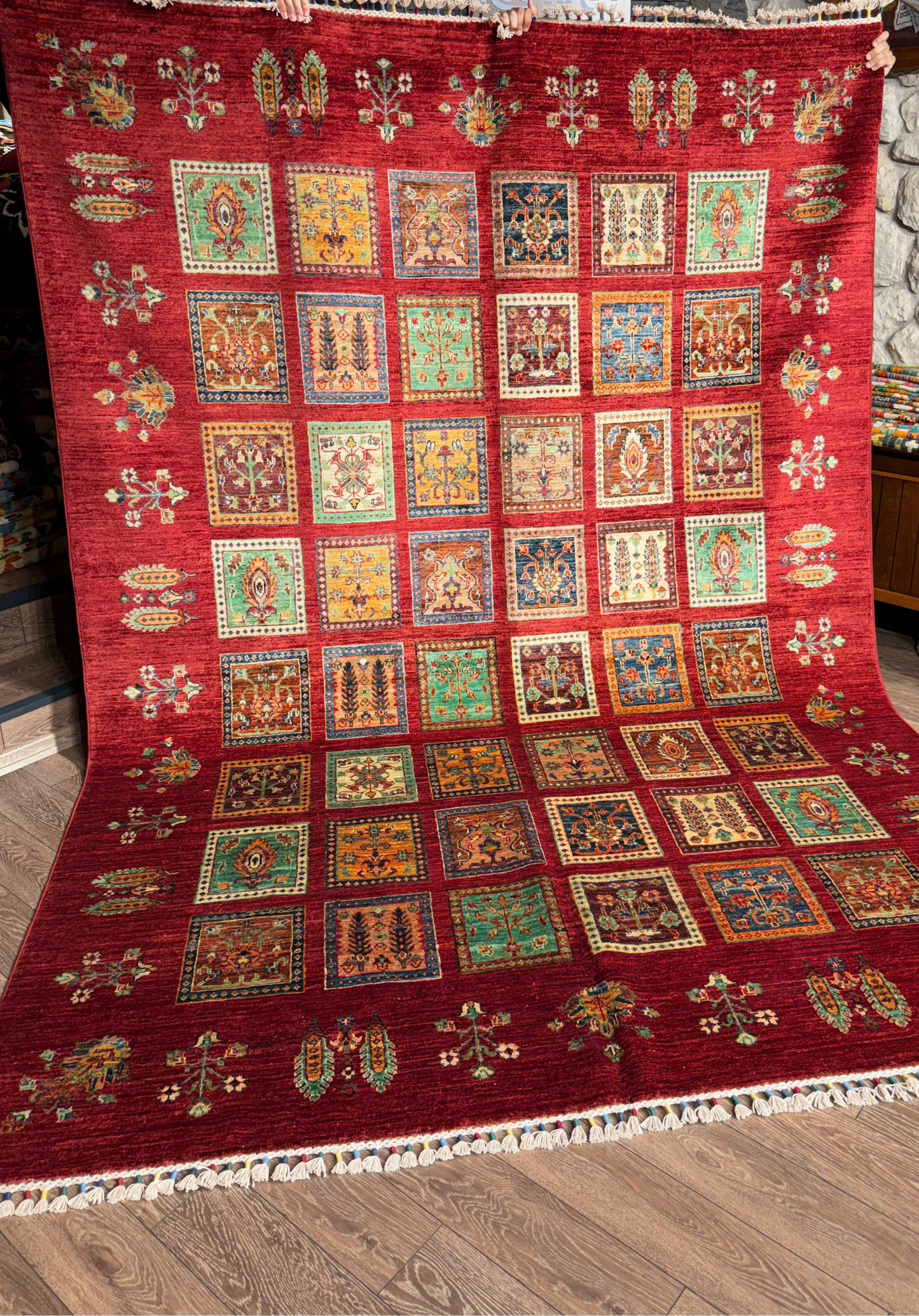 AFGHANISCHER MEHTAR TEPPICH (Handgefertigtes Einzelstück)