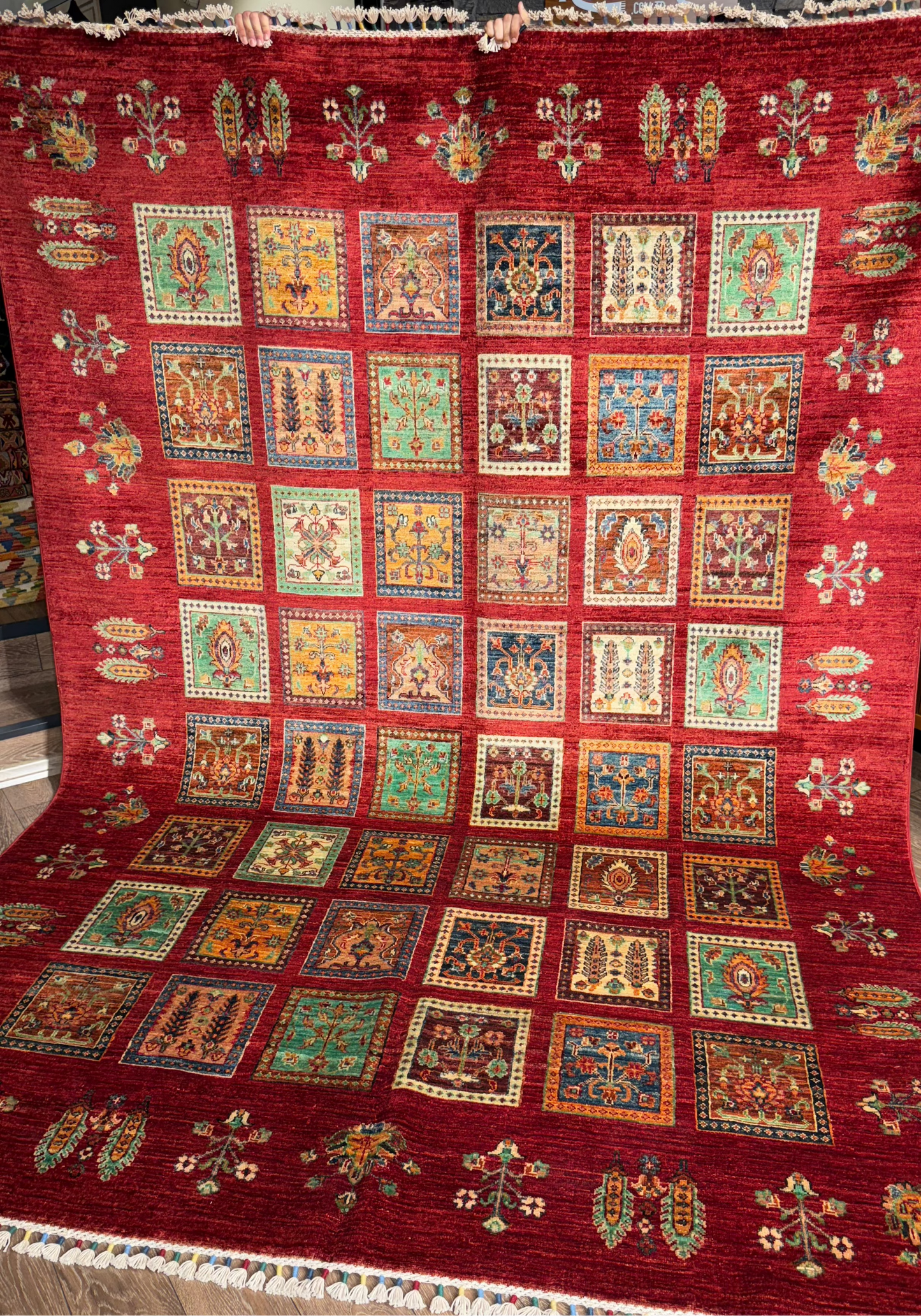 AFGHANISCHER MEHTAR TEPPICH (Handgefertigtes Einzelstück)