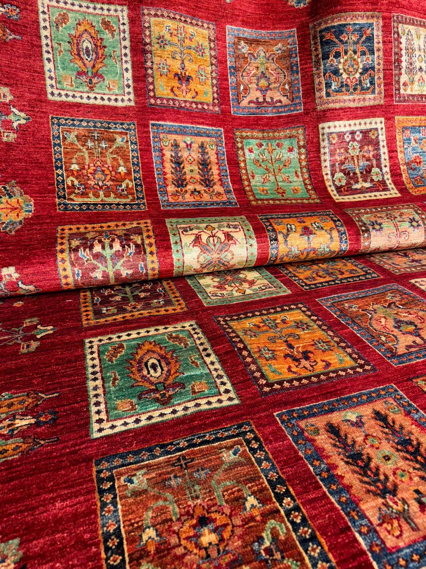 AFGHANISCHER MEHTAR TEPPICH (Handgefertigtes Einzelstück)