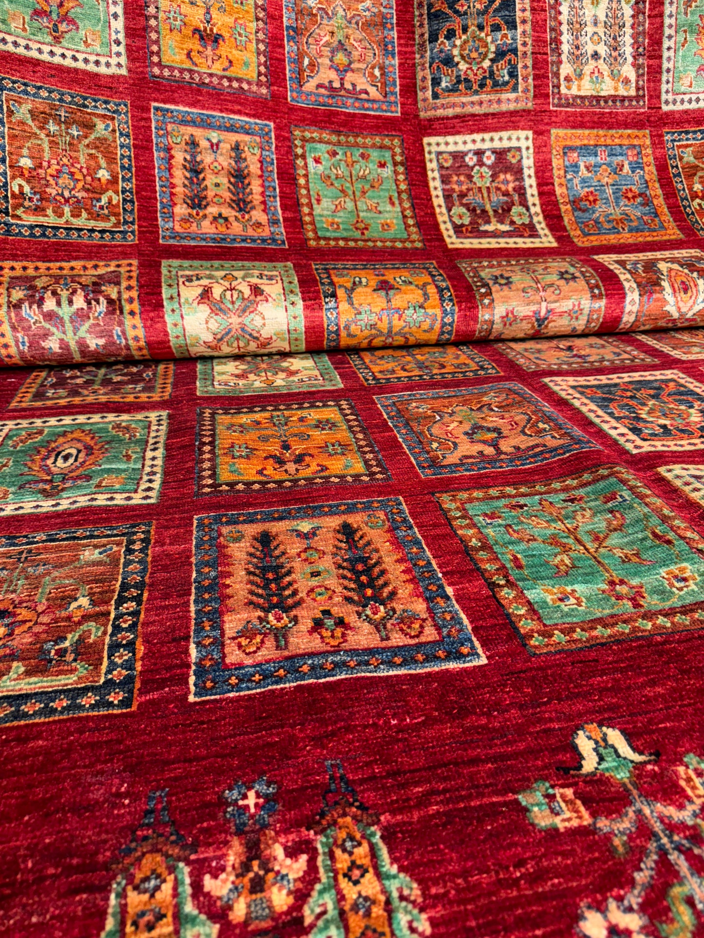 AFGHANISCHER MEHTAR TEPPICH (Handgefertigtes Einzelstück)