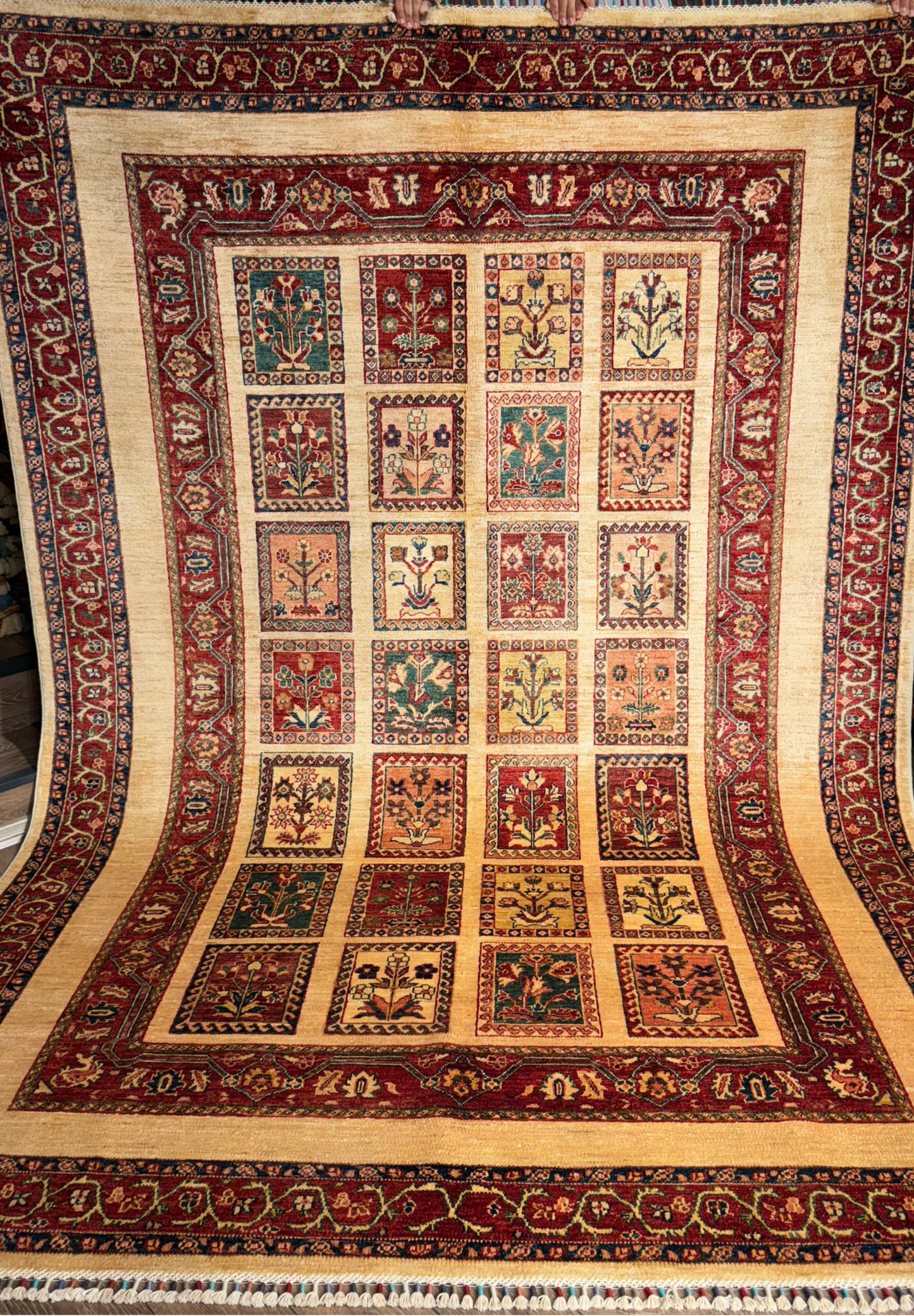 AFGHANISCHER BAHTİYARİ TEPPICH (Handgefertigtes Einzelstück)