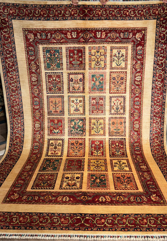 AFGHANISCHER BAHTİYARİ TEPPICH (Handgefertigtes Einzelstück)
