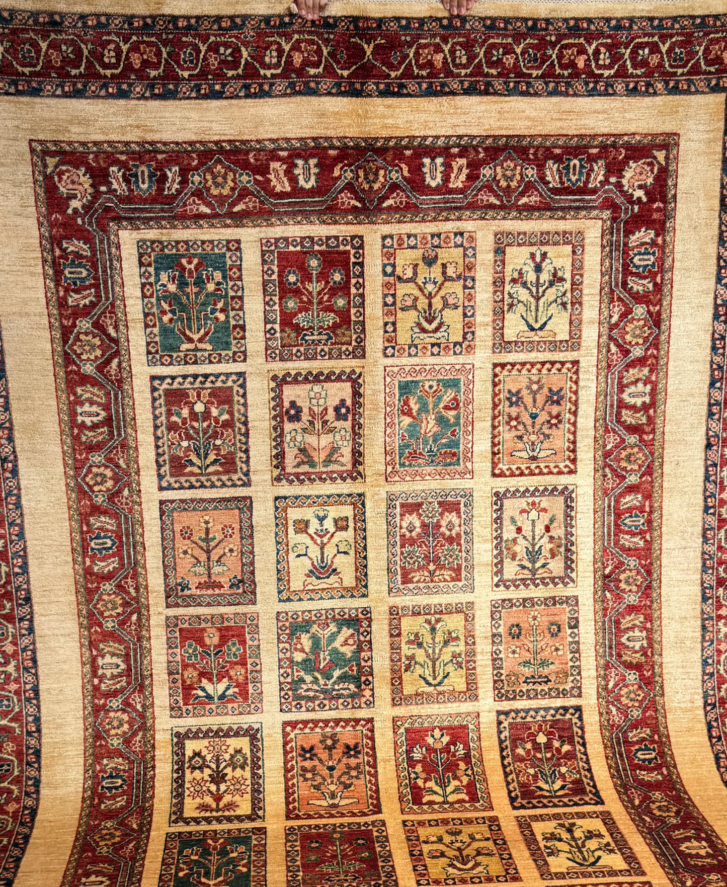 AFGHANISCHER BAHTİYARİ TEPPICH (Handgefertigtes Einzelstück)