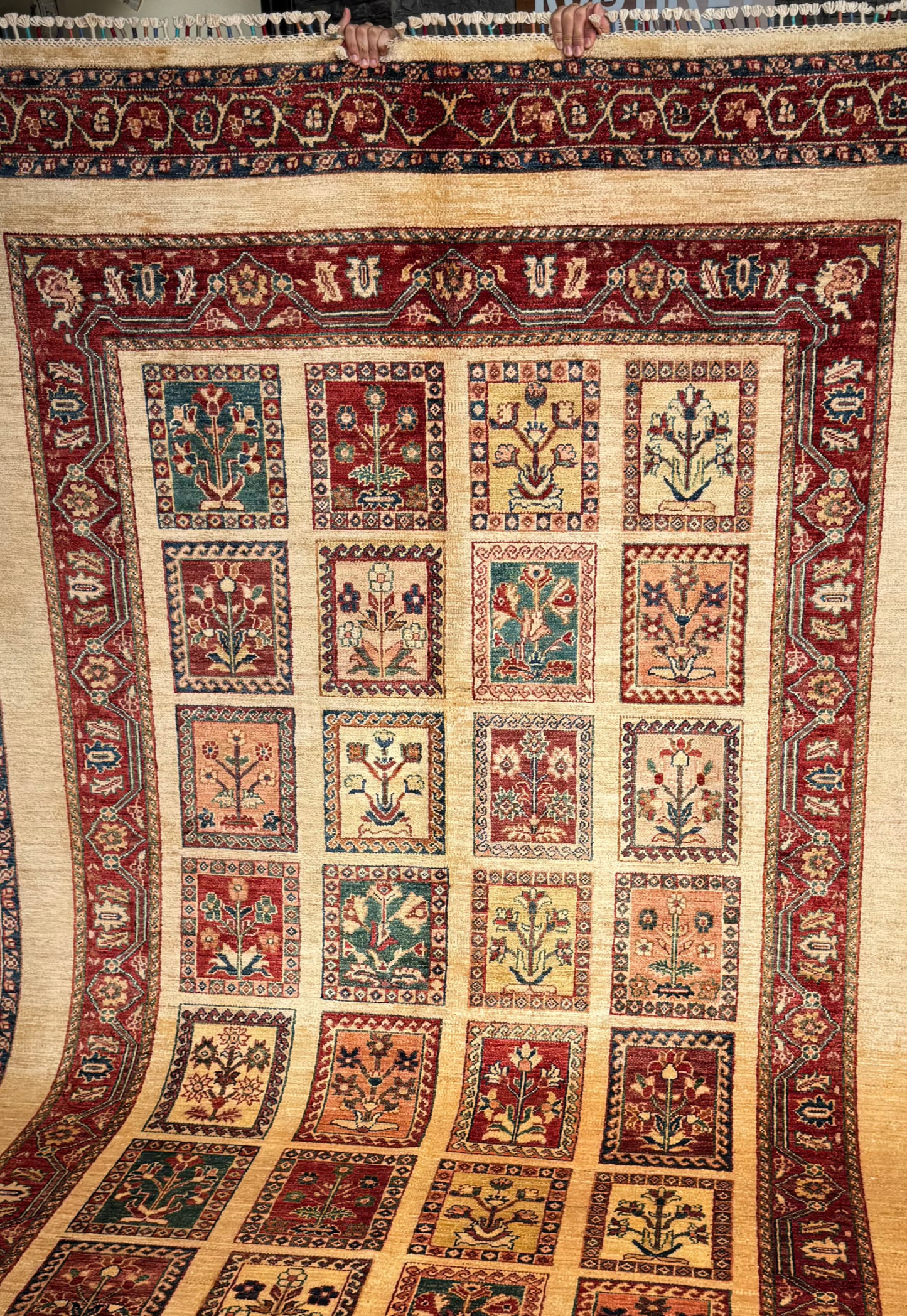 AFGHANISCHER BAHTİYARİ TEPPICH (Handgefertigtes Einzelstück)