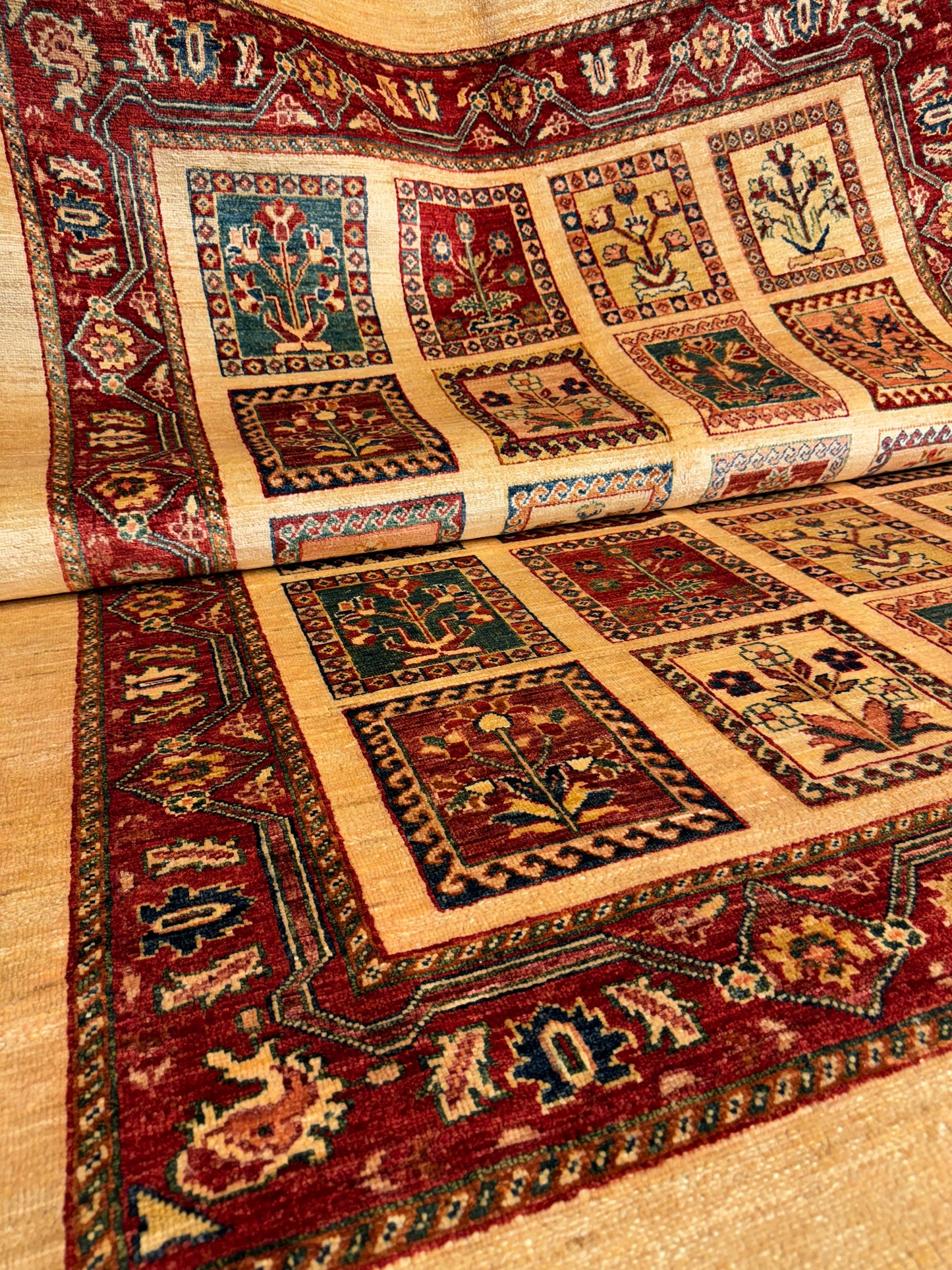 AFGHANISCHER BAHTİYARİ TEPPICH (Handgefertigtes Einzelstück)