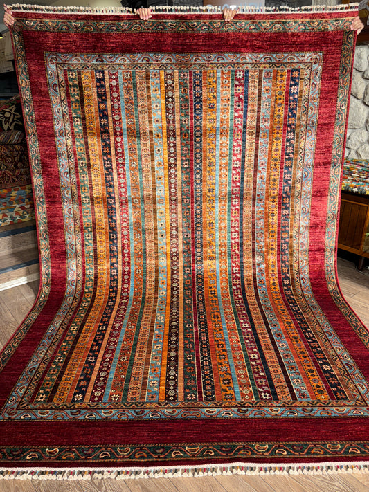 AFGHANISCHER ŞAL TEPPICH (Handgefertigt)