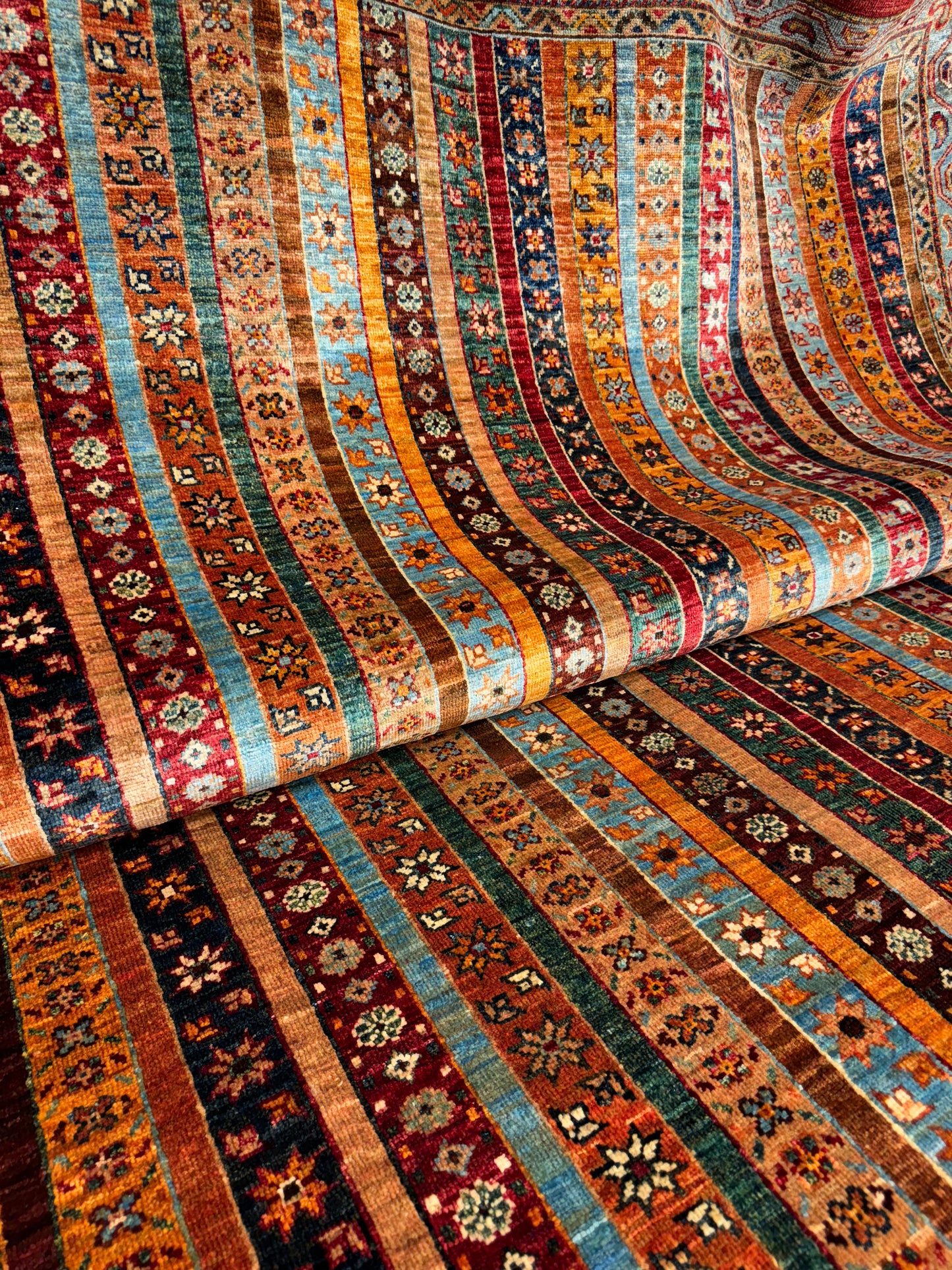 AFGHANISCHER ŞAL TEPPICH (Handgefertigt)