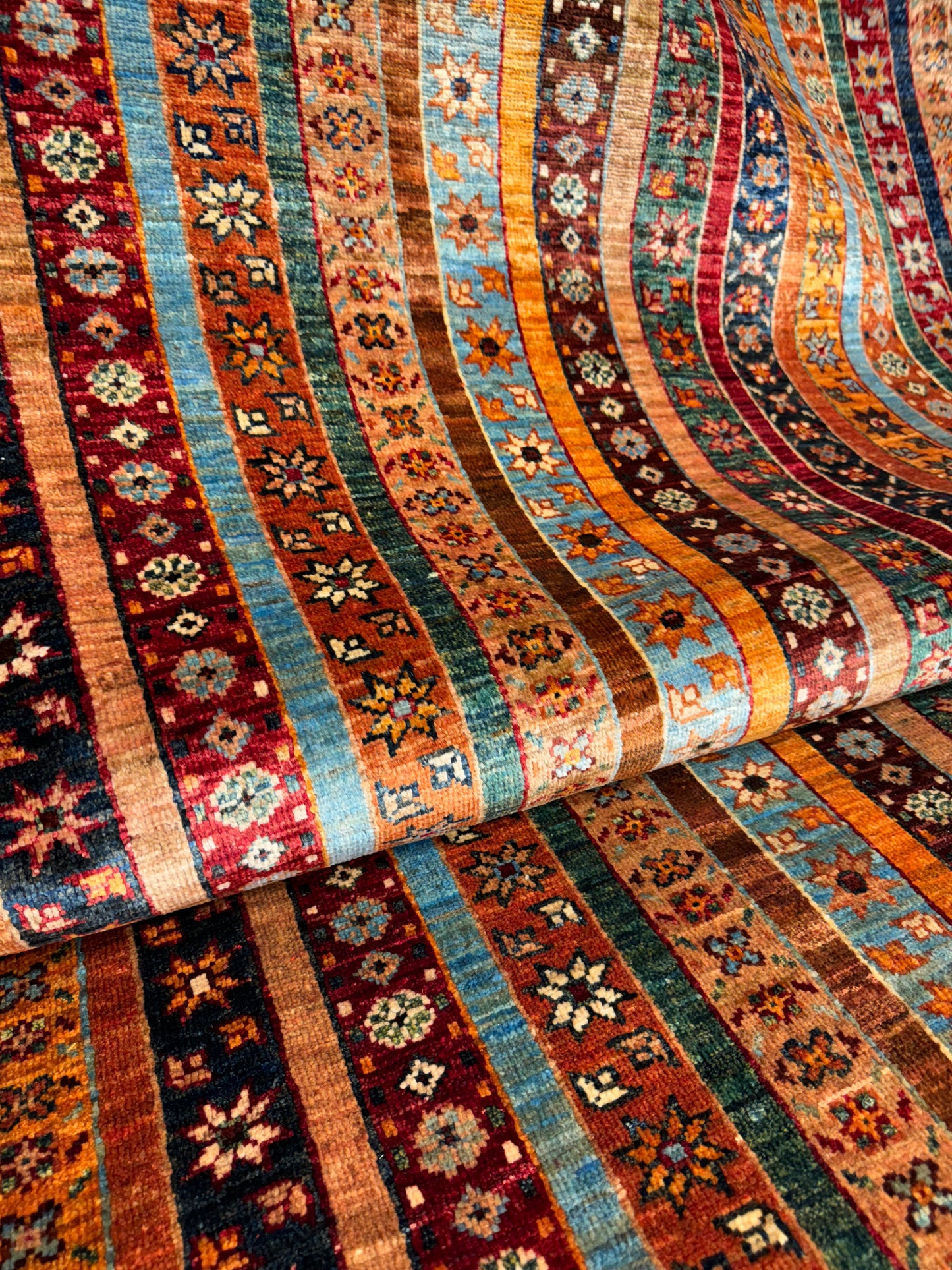 AFGHANISCHER ŞAL TEPPICH (Handgefertigt)