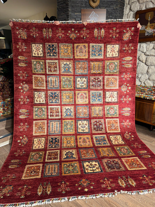 AFGHANISCHER BAHTİYARİ TEPPICH (Handgefertigtes Einzelstück)