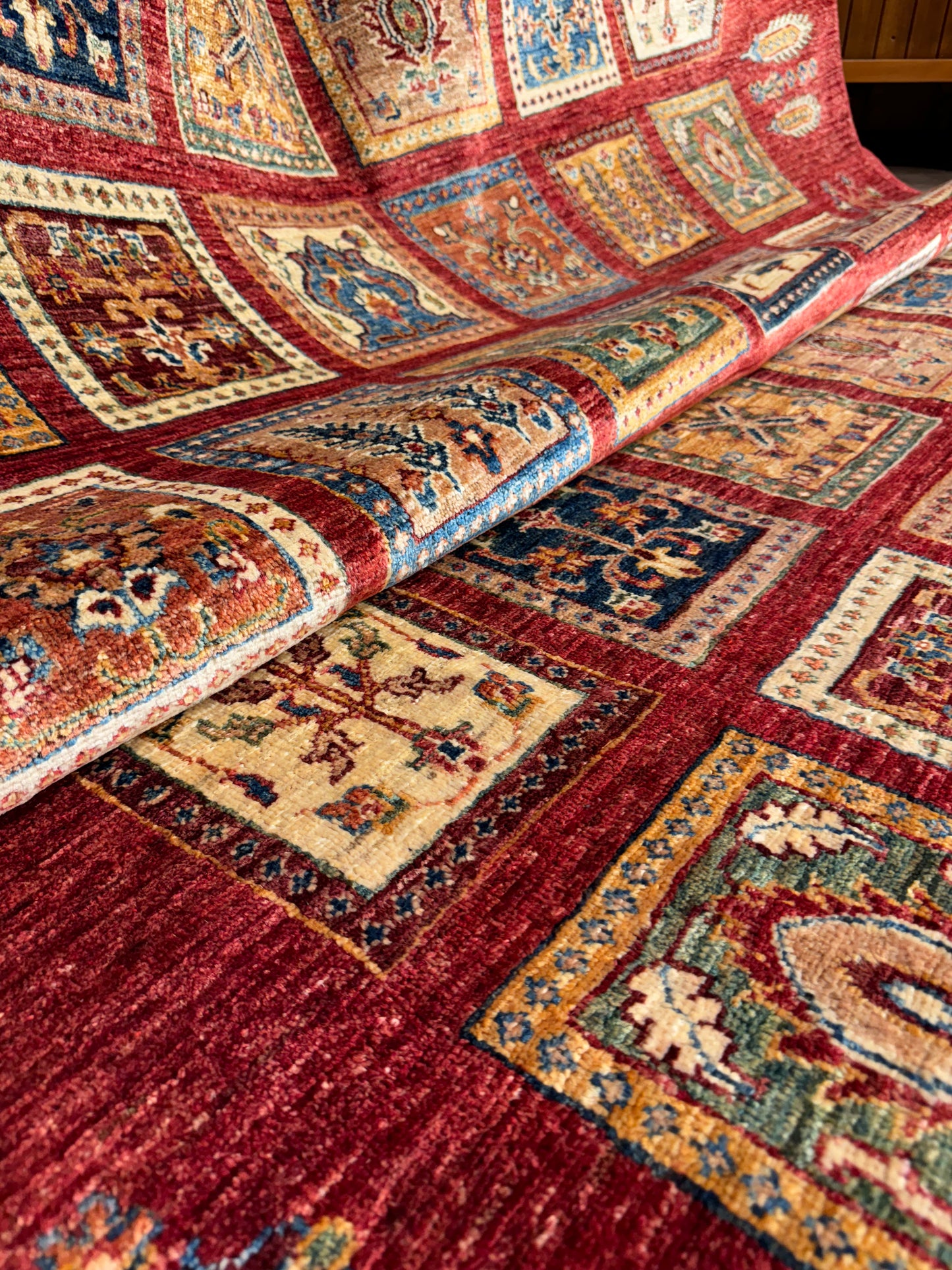 AFGHANISCHER BAHTİYARİ TEPPICH (Handgefertigtes Einzelstück)