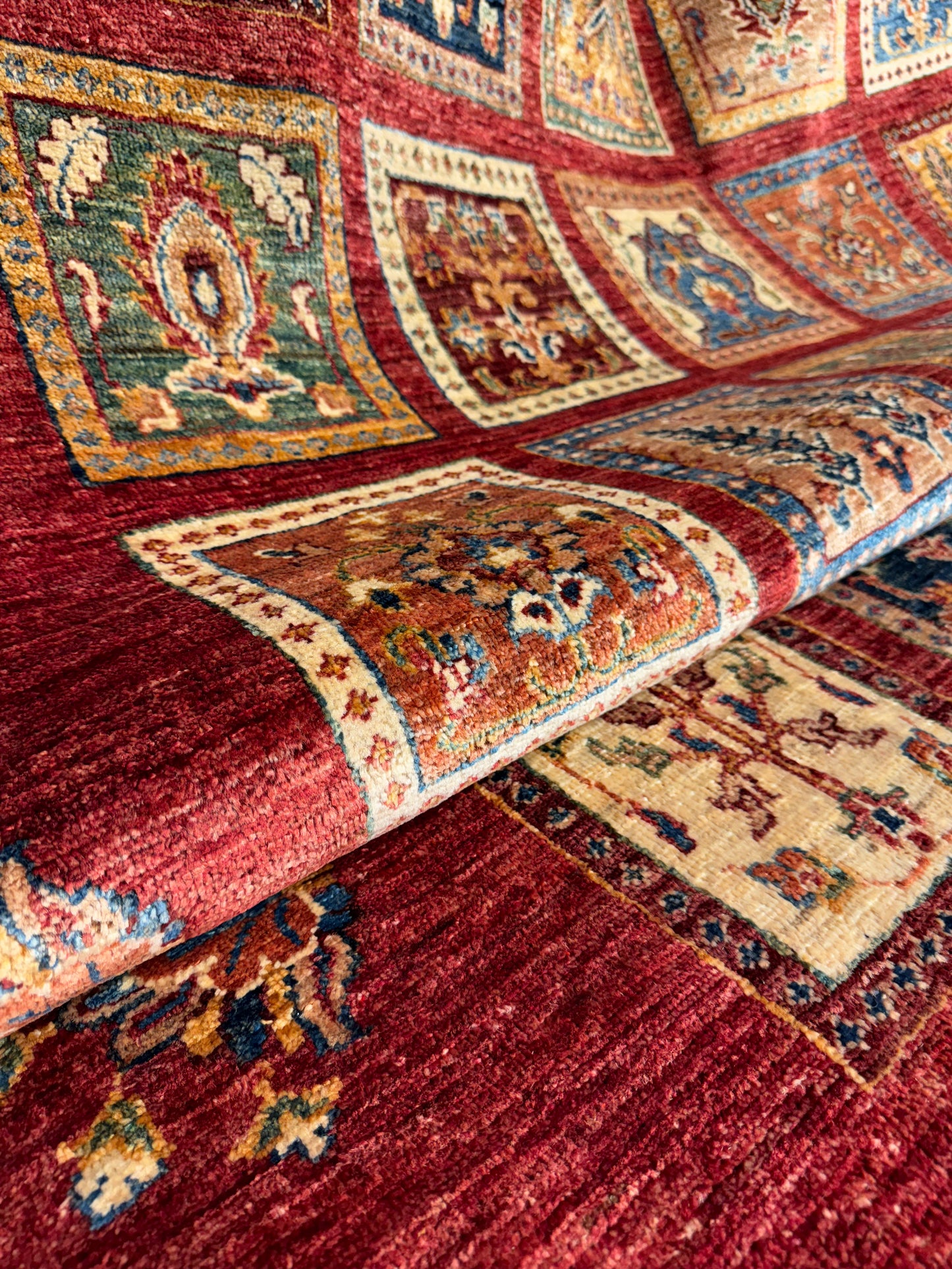 AFGHANISCHER BAHTİYARİ TEPPICH (Handgefertigtes Einzelstück)