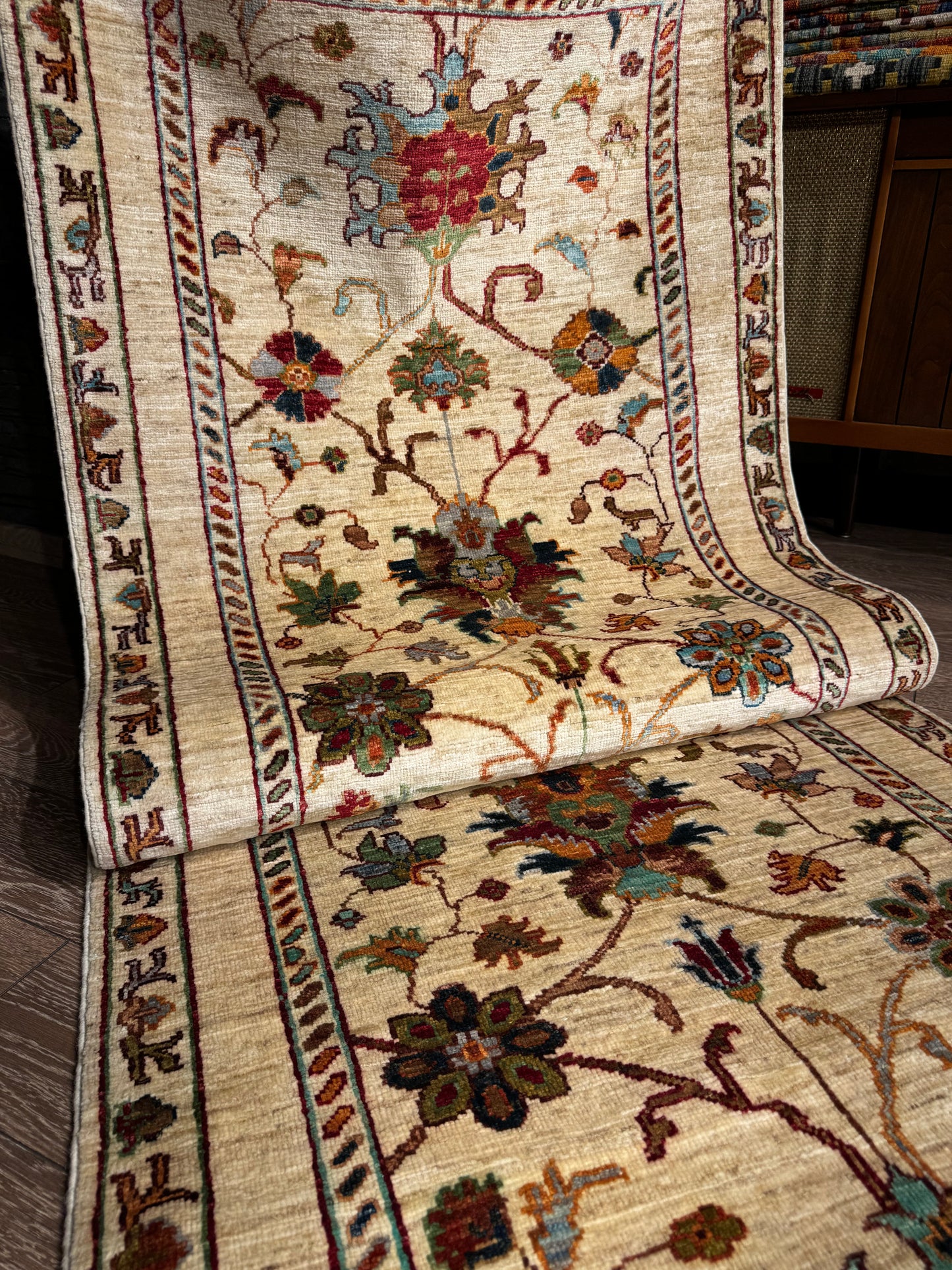 AFGHANISCHER SULTAN BEY TEPPICH LÄUFER (Handgefertigtes Einzelstück)