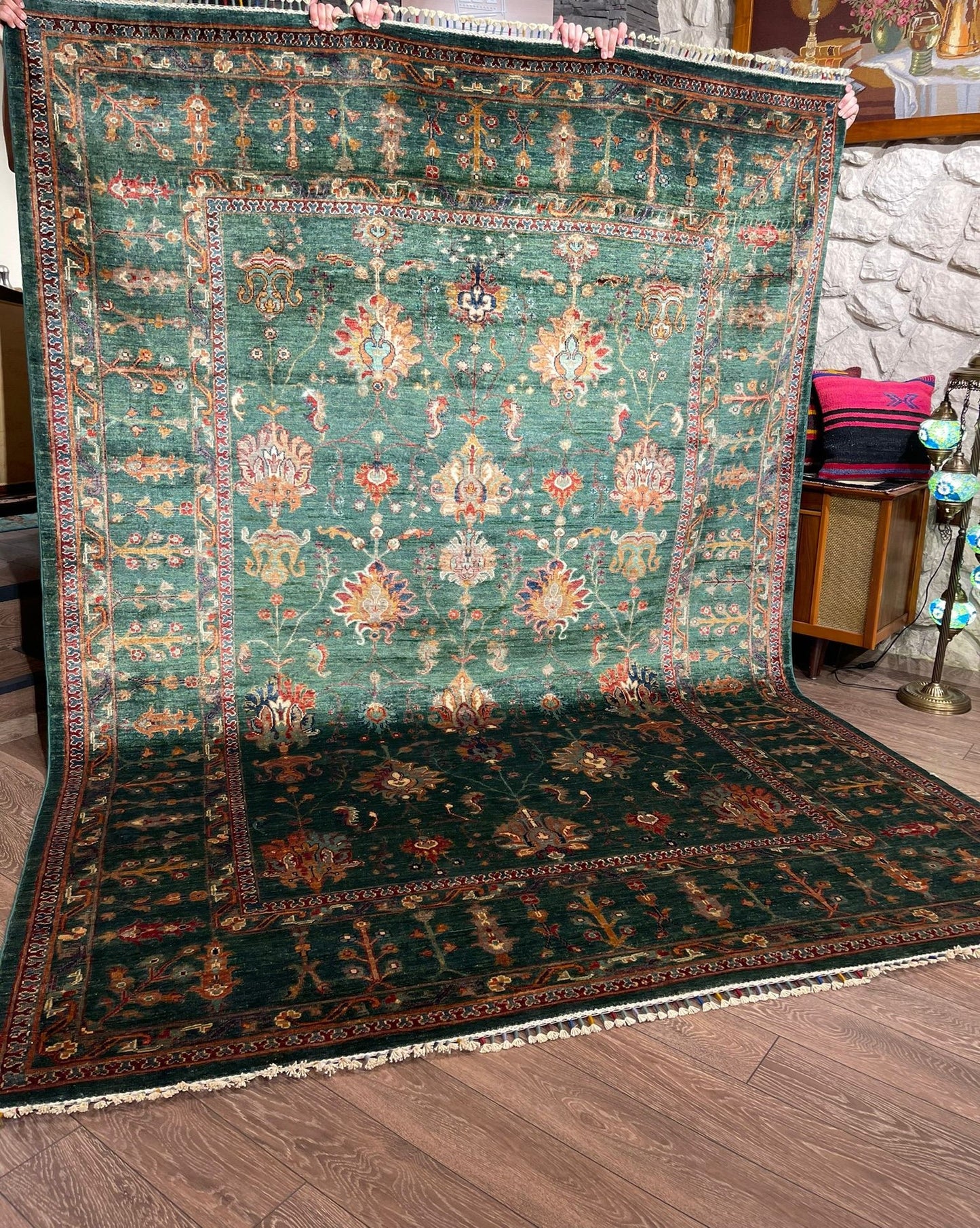 AFGHANISCHER SULTANI TEPPICH (Handgefertigtes Einzelstück)