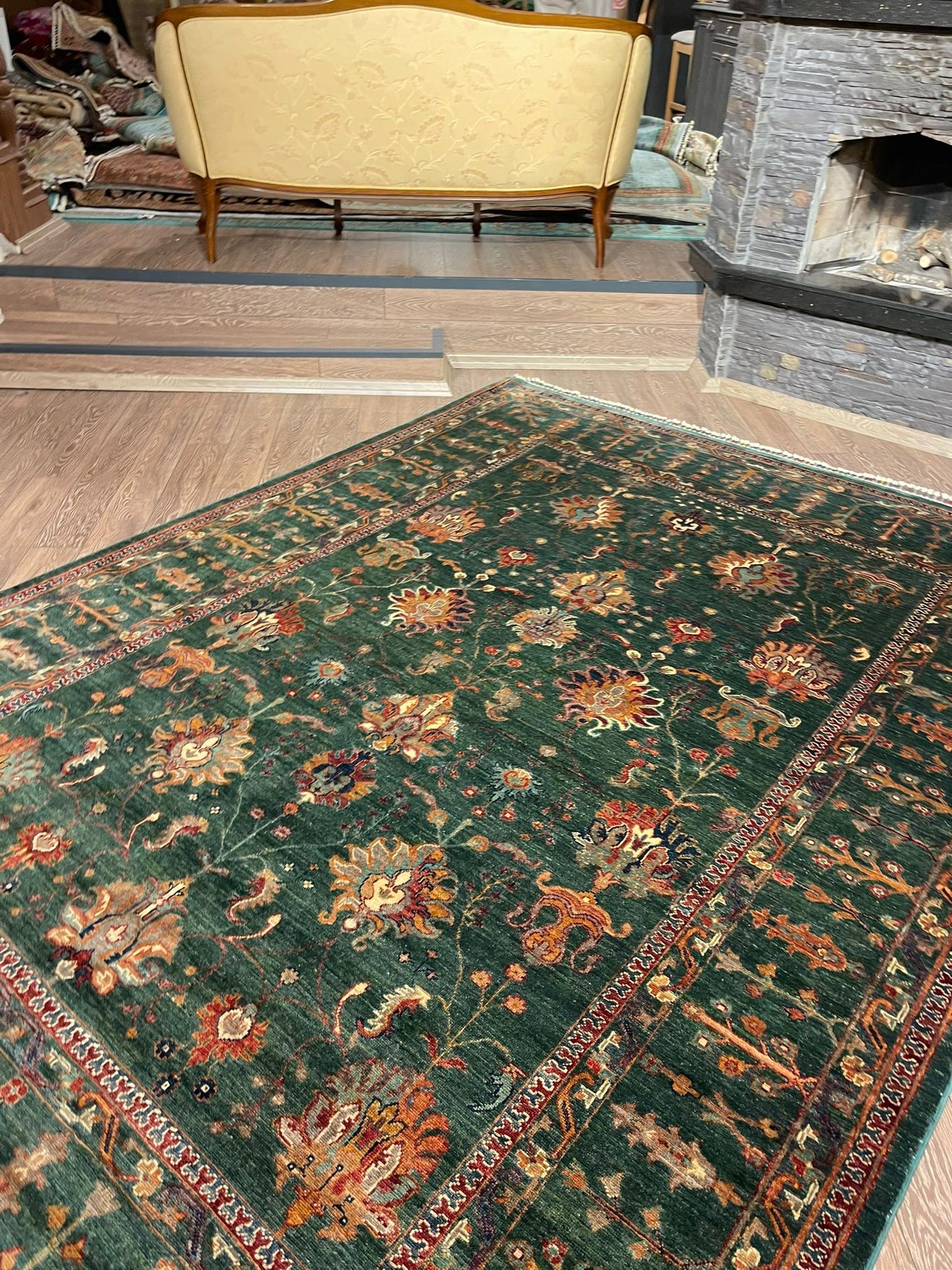 AFGHANISCHER SULTANI TEPPICH (Handgefertigtes Einzelstück)