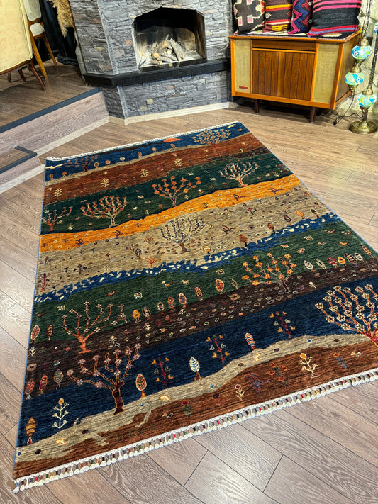 AFGHANISCHER HAYATI TEPPICH (Handgefertigtes Einzelstück)