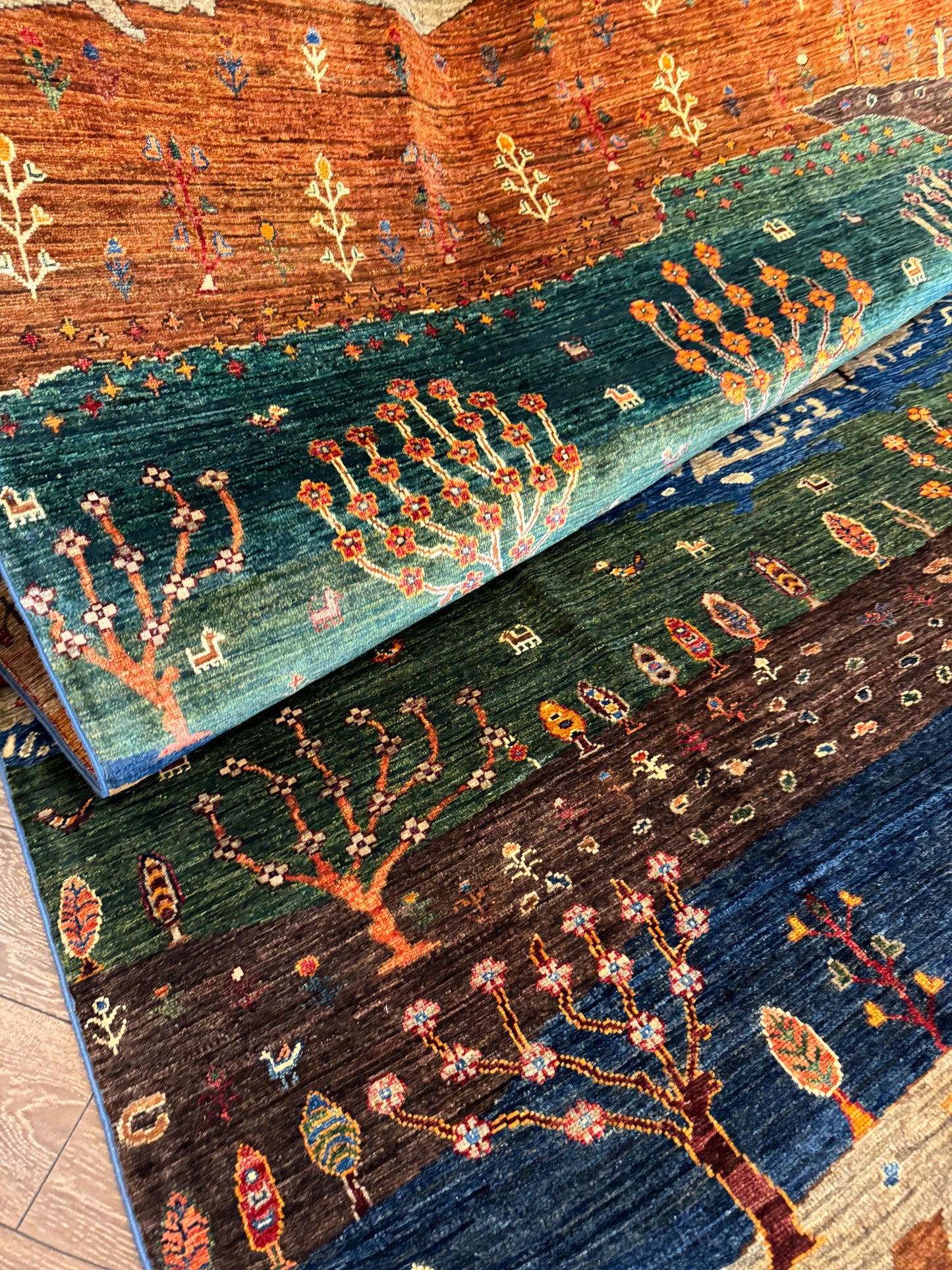 AFGHANISCHER HAYATI TEPPICH (Handgefertigtes Einzelstück)