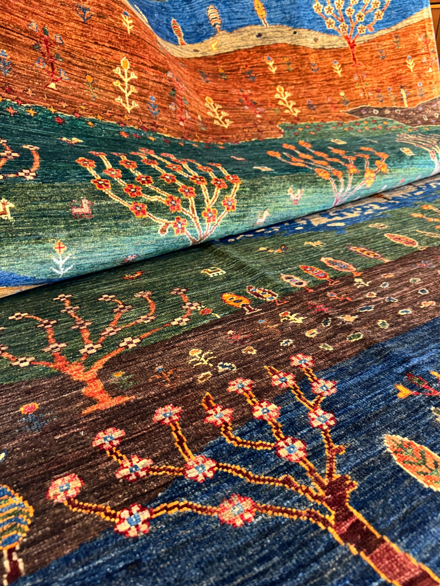 AFGHANISCHER HAYATI TEPPICH (Handgefertigtes Einzelstück)