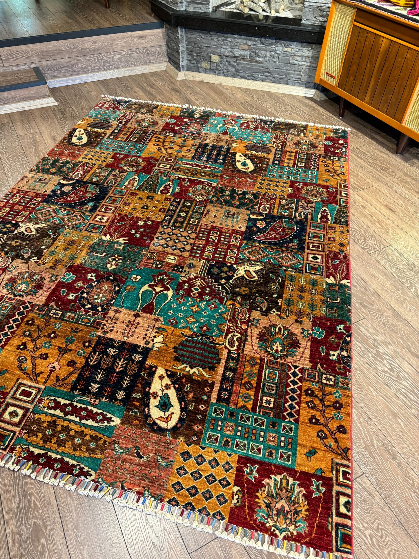 AFGHANISCHER KARRAT TEPPICH (einzigartige Handwerkskunst)