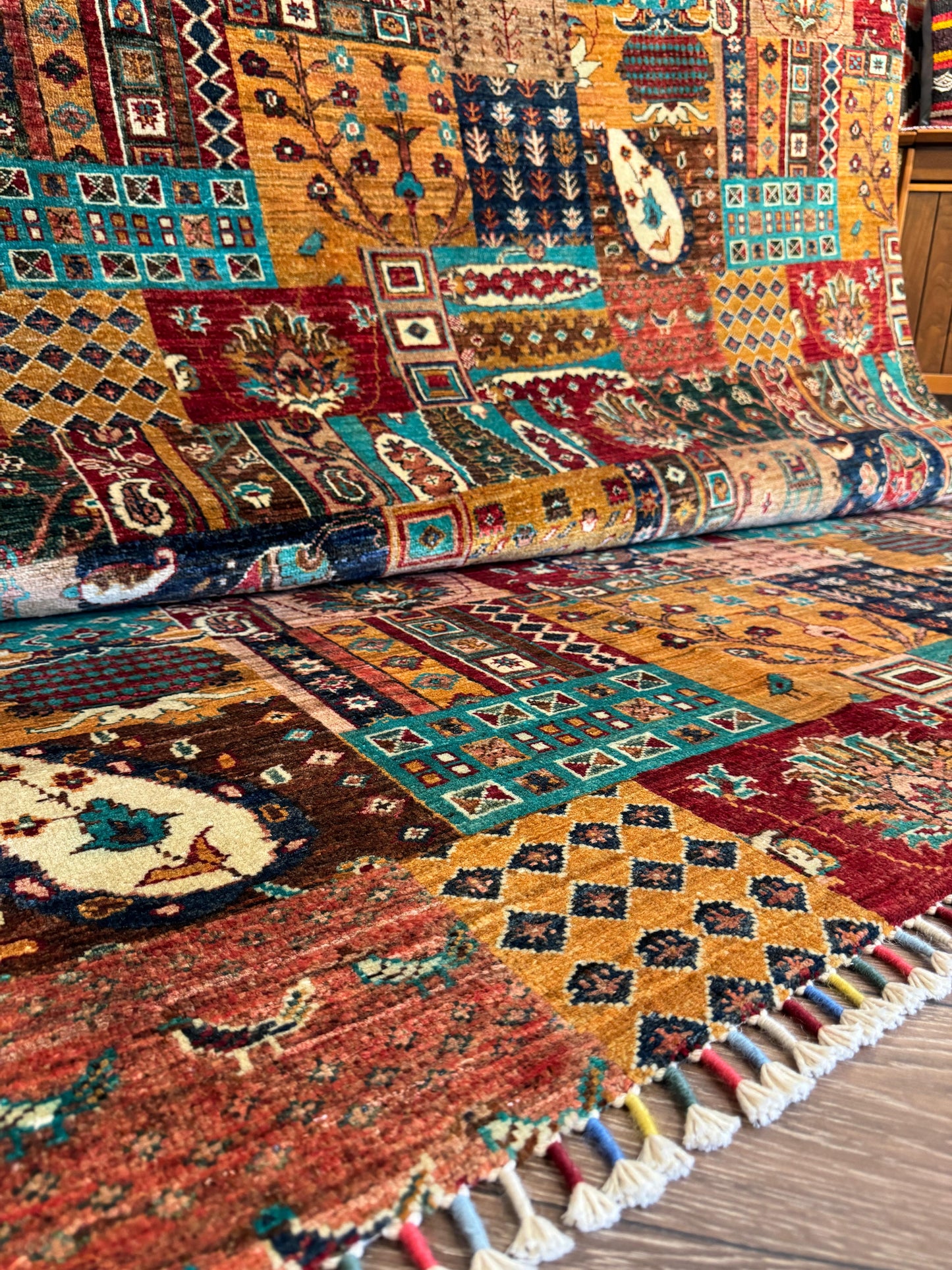 AFGHANISCHER KARRAT TEPPICH (einzigartige Handwerkskunst)