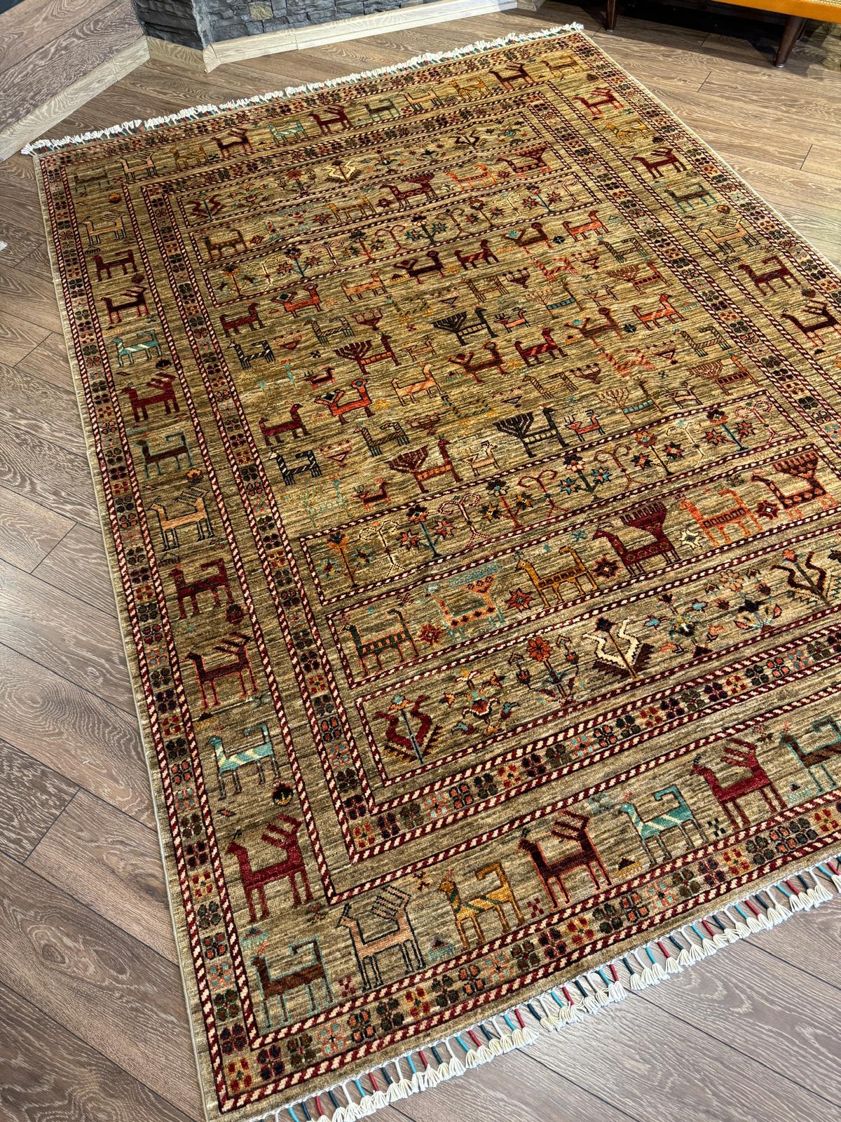 AFGHANISCHER HERRATI TEPPICH  (Handgefertigtes Einzelstück)