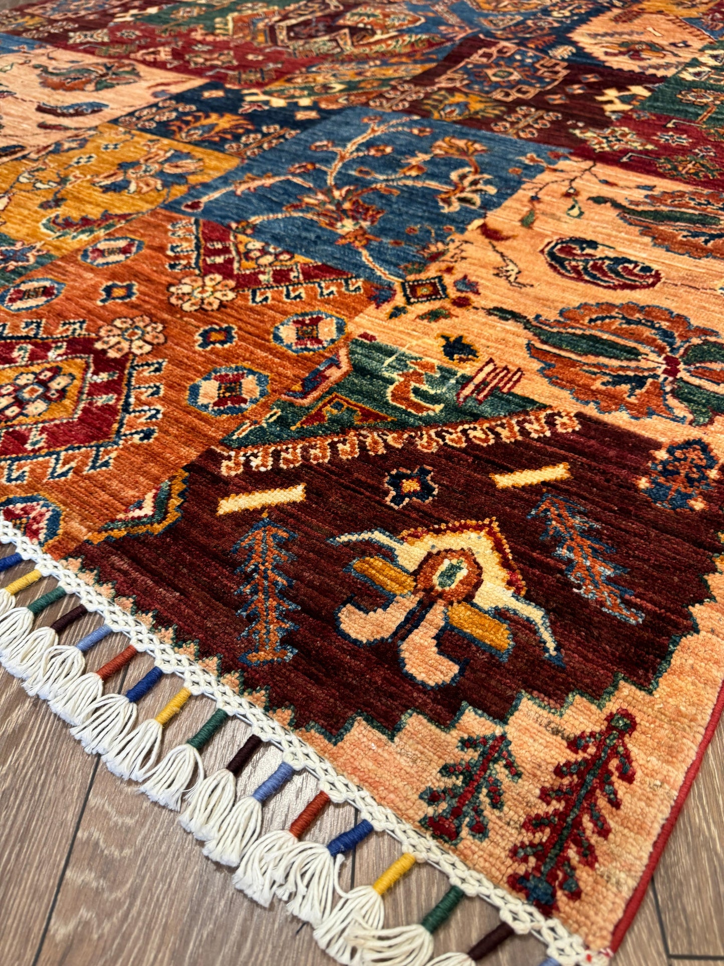 AFGHANISCHER POYROZI TEPPICH (Handgefertigtes Einzelstück)