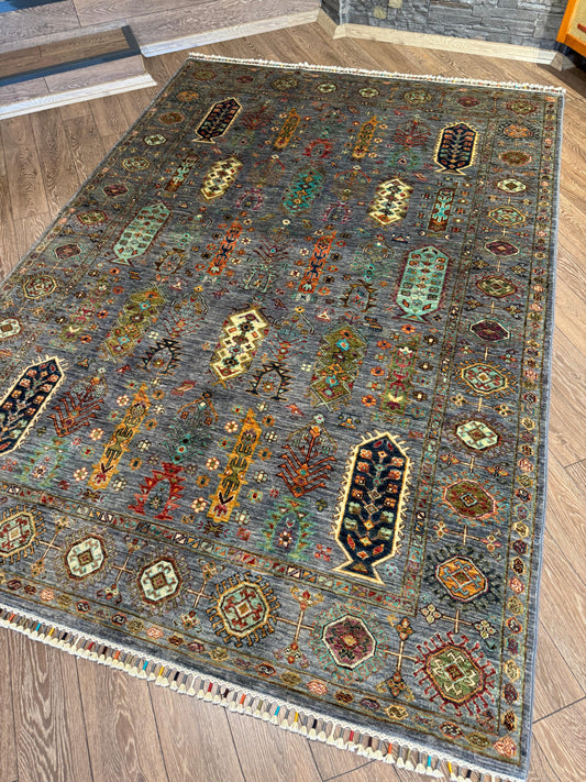 AFGHANISCHER VEZIRI TEPPICH Kibilli (Handgefertigtes Einzelstück)