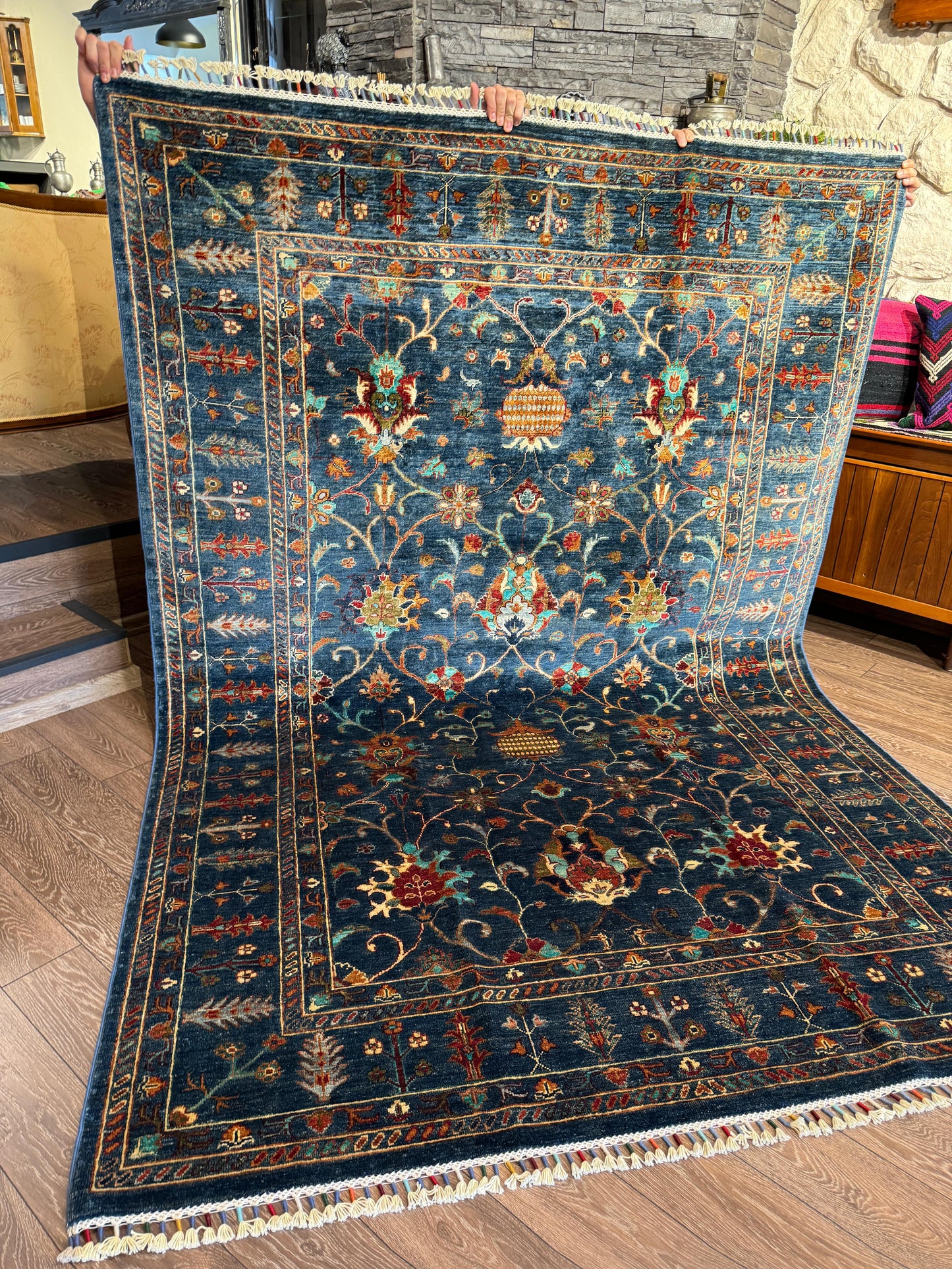 AFGHANISCHER SULTANİ TEPPICH BEKOZI (Handgefertigtes Einzelstück)