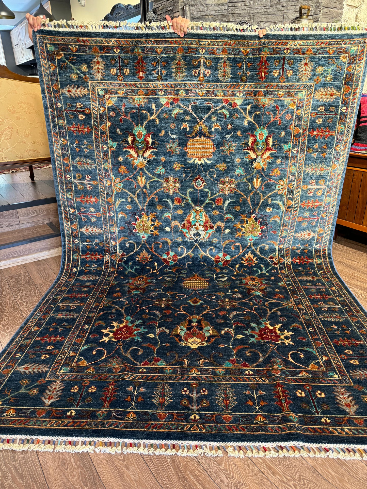 AFGHANISCHER SULTANİ TEPPICH BEKOZI (Handgefertigtes Einzelstück)