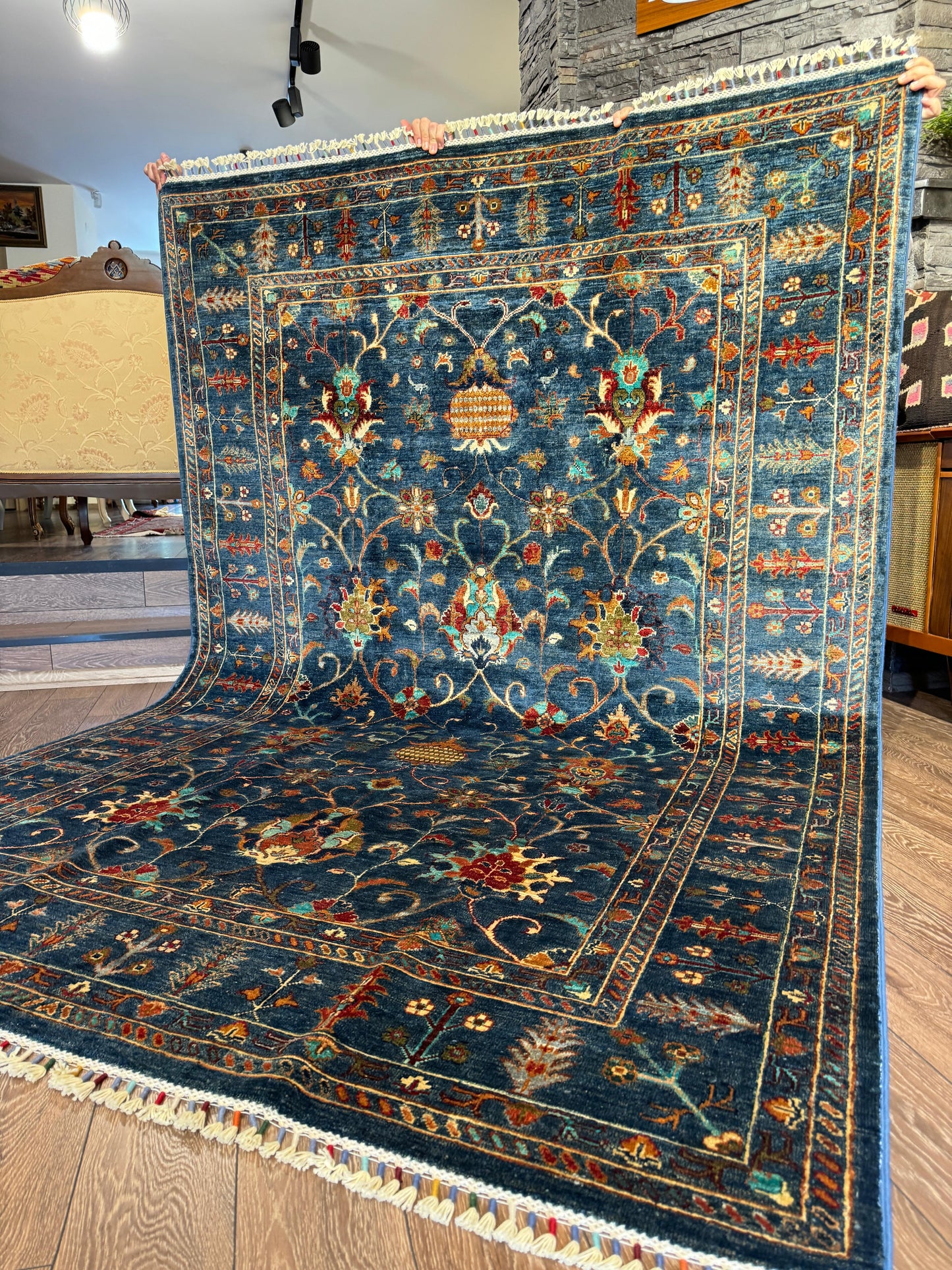 AFGHANISCHER SULTANİ TEPPICH BEKOZI (Handgefertigtes Einzelstück)