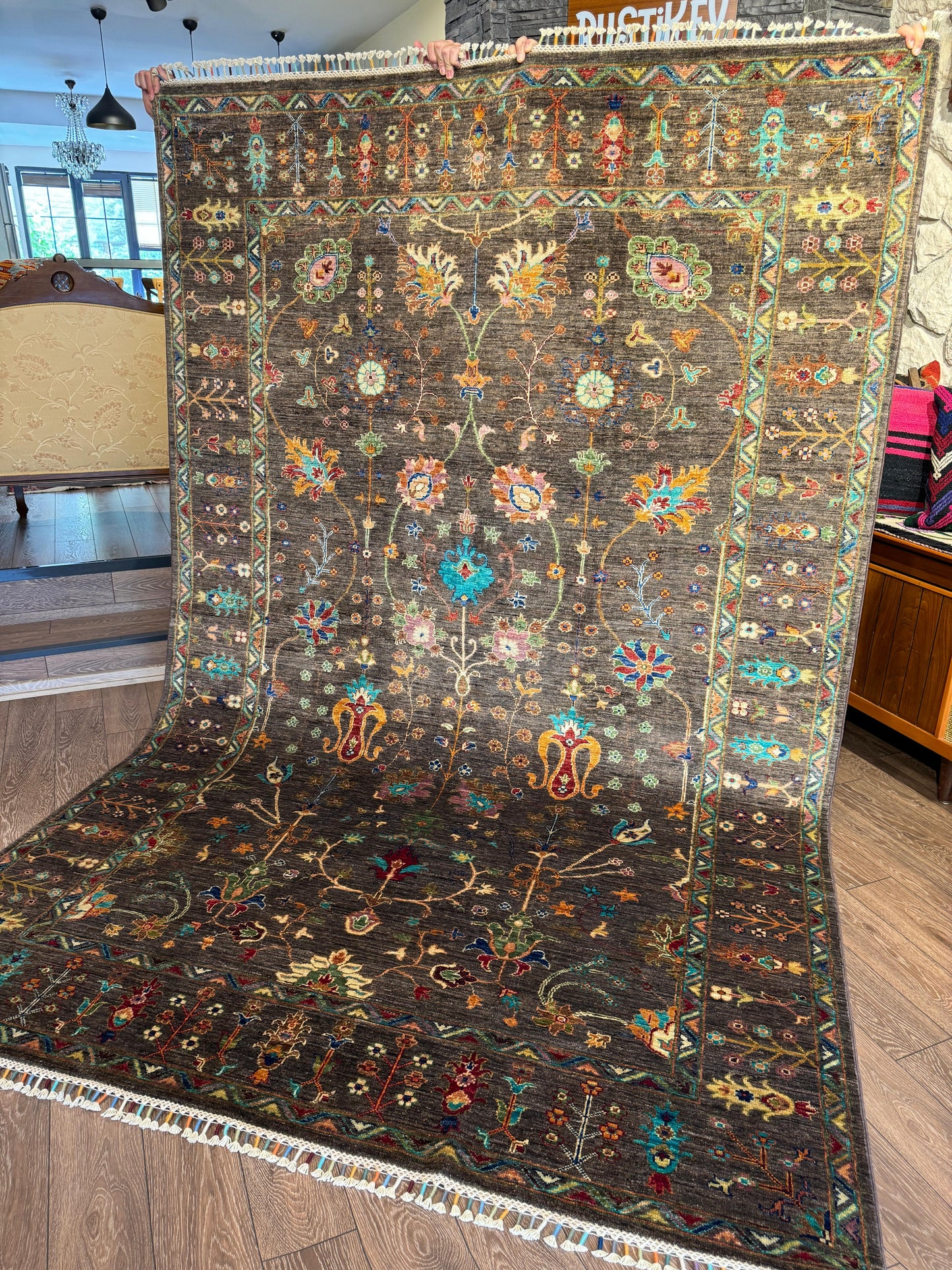 AFGHANISCHER SULTANİ TEPPICH KILLIKAVE (Handgefertigtes Einzelstück)