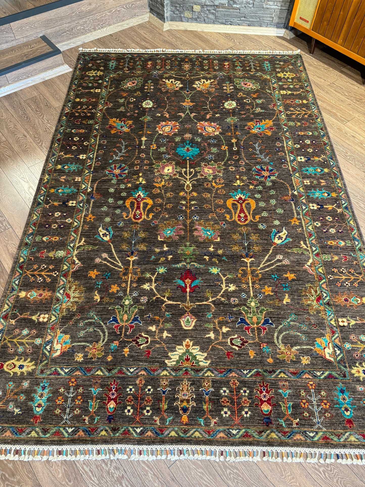 AFGHANISCHER SULTANİ TEPPICH KILLIKAVE (Handgefertigtes Einzelstück)