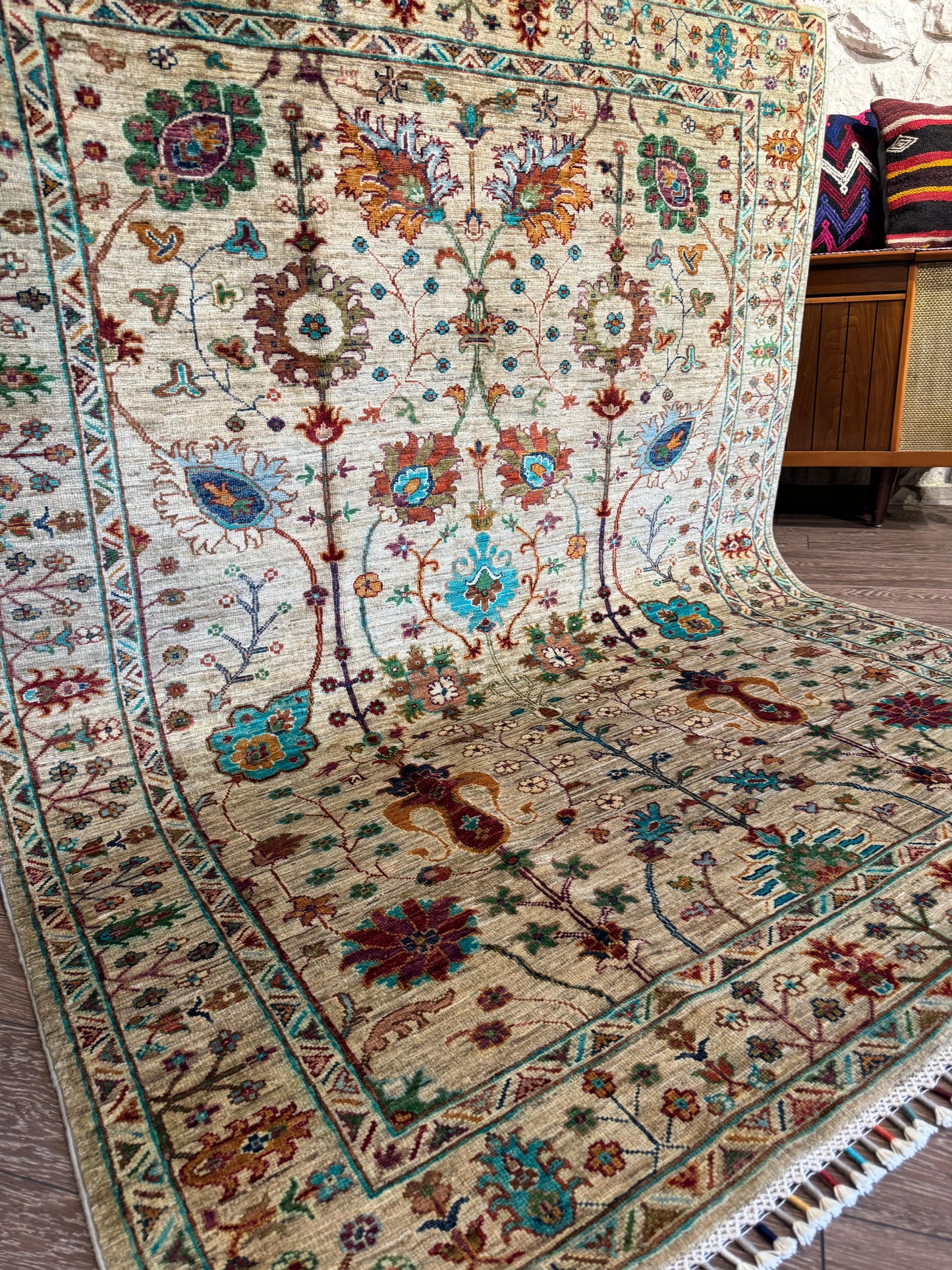 AFGHANISCHER SULTANI TEPPICH (Handgefertigtes Einzelstück)