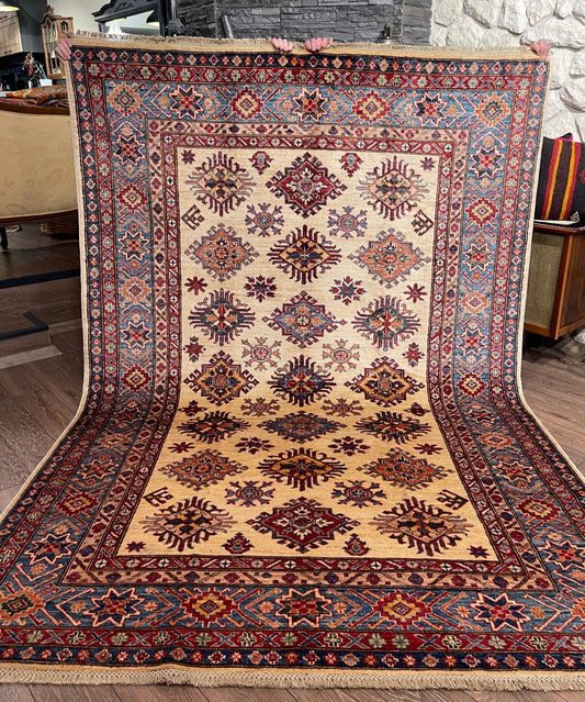 AFGHANISCHER ŞİRVANİ TEPPICH (Handgefertigtes Einzelstück)