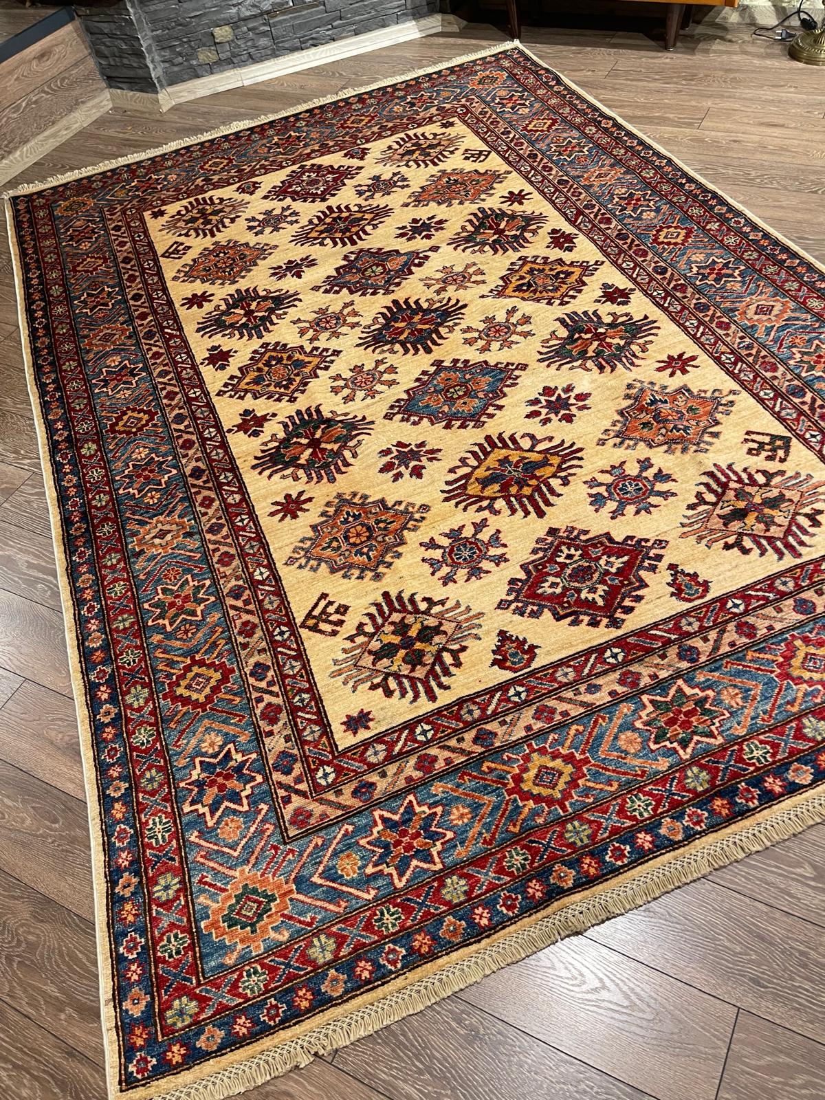 AFGHANISCHER ŞİRVANİ TEPPICH (Handgefertigtes Einzelstück)